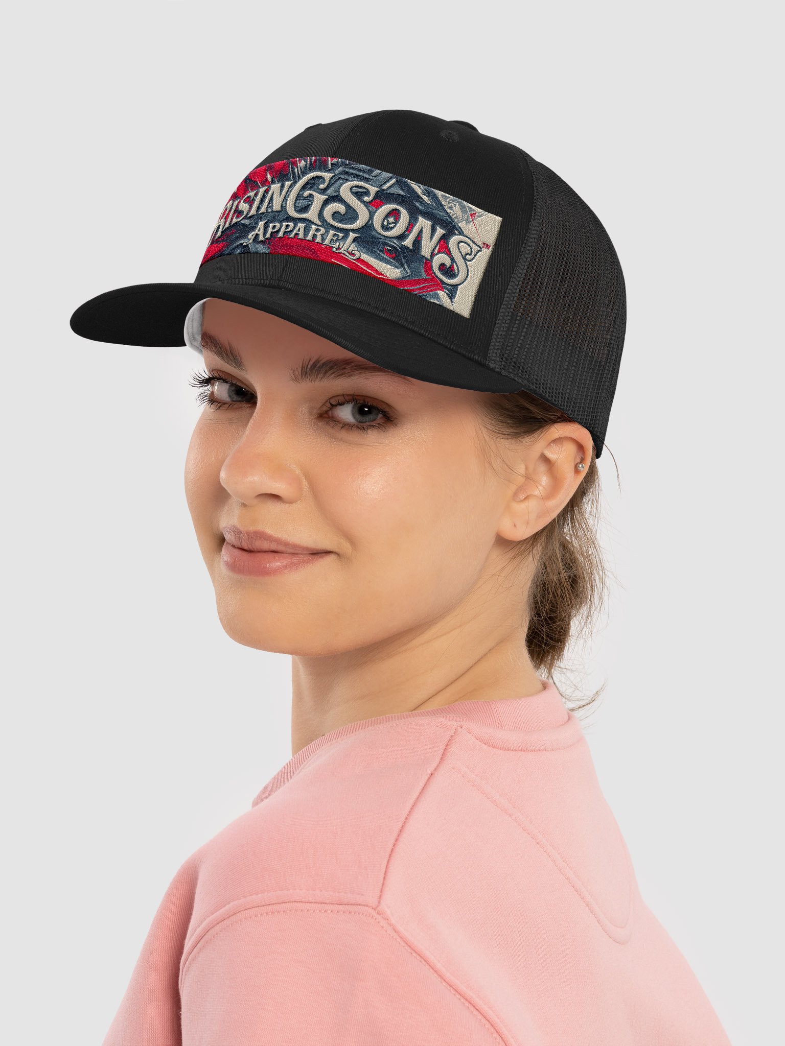 Rising Sons™ Apparel - Cultura Snap Back Trucker Hat product image (31)
