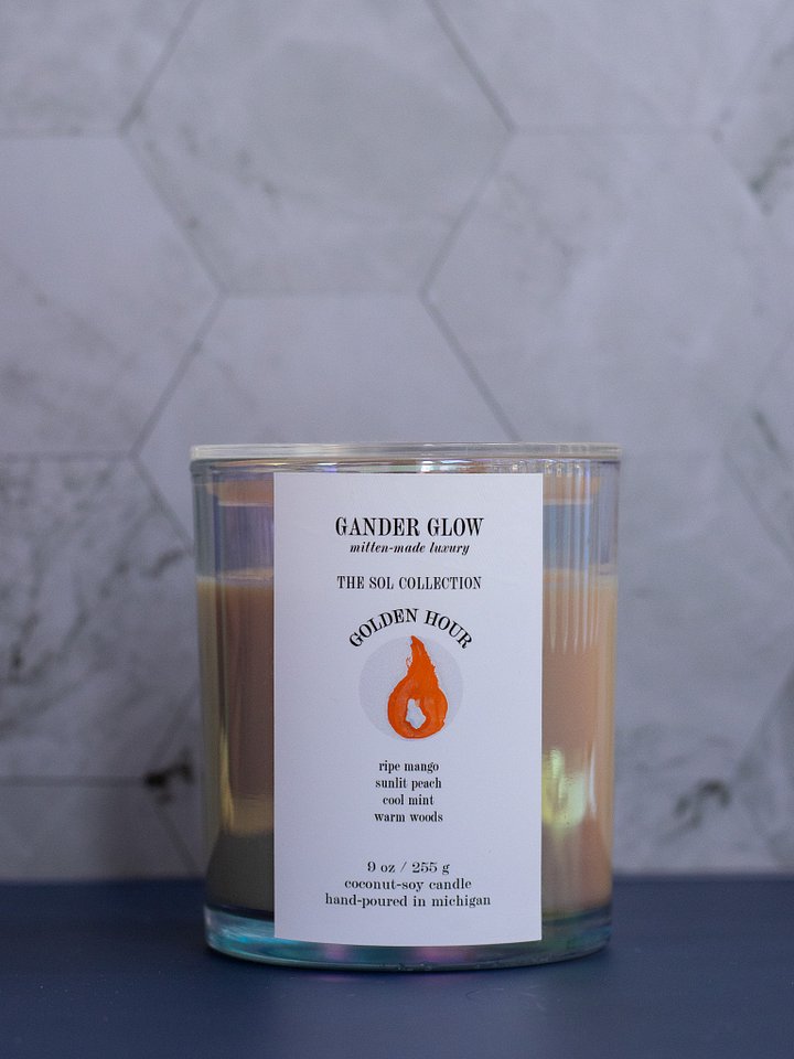 Golden Hour Scented Coconut-Soy Wax Candle product image (1)