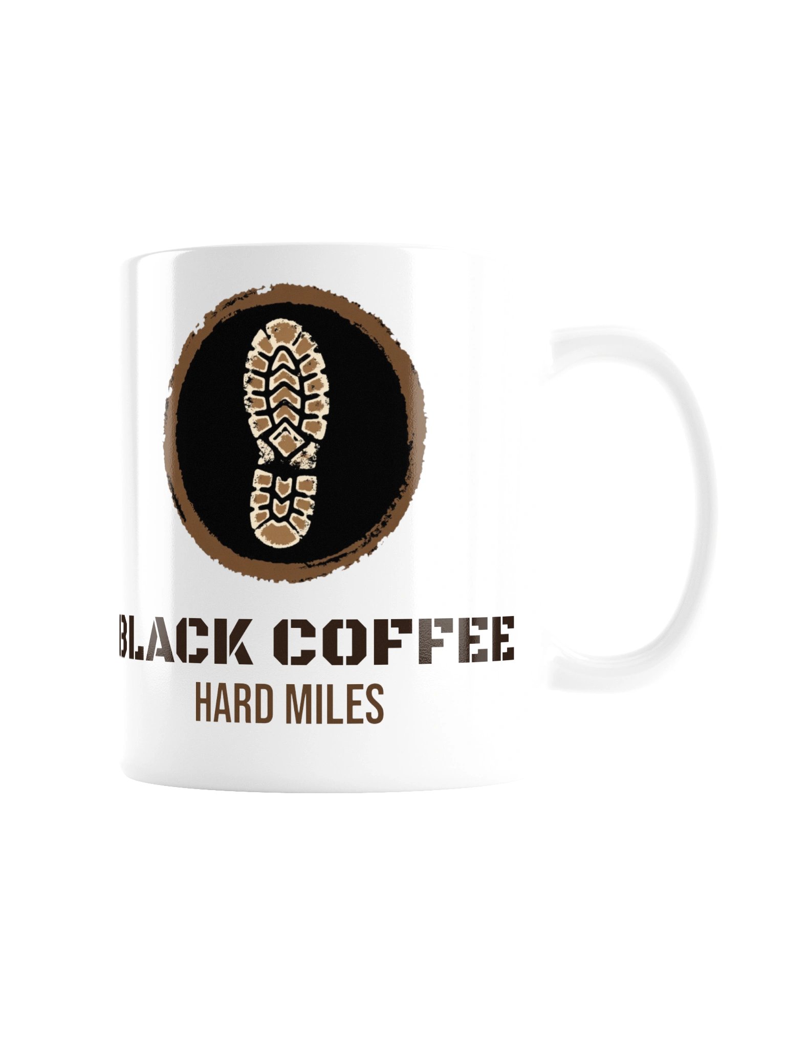 Black Coffee, Hard Miles Mug product image (3)