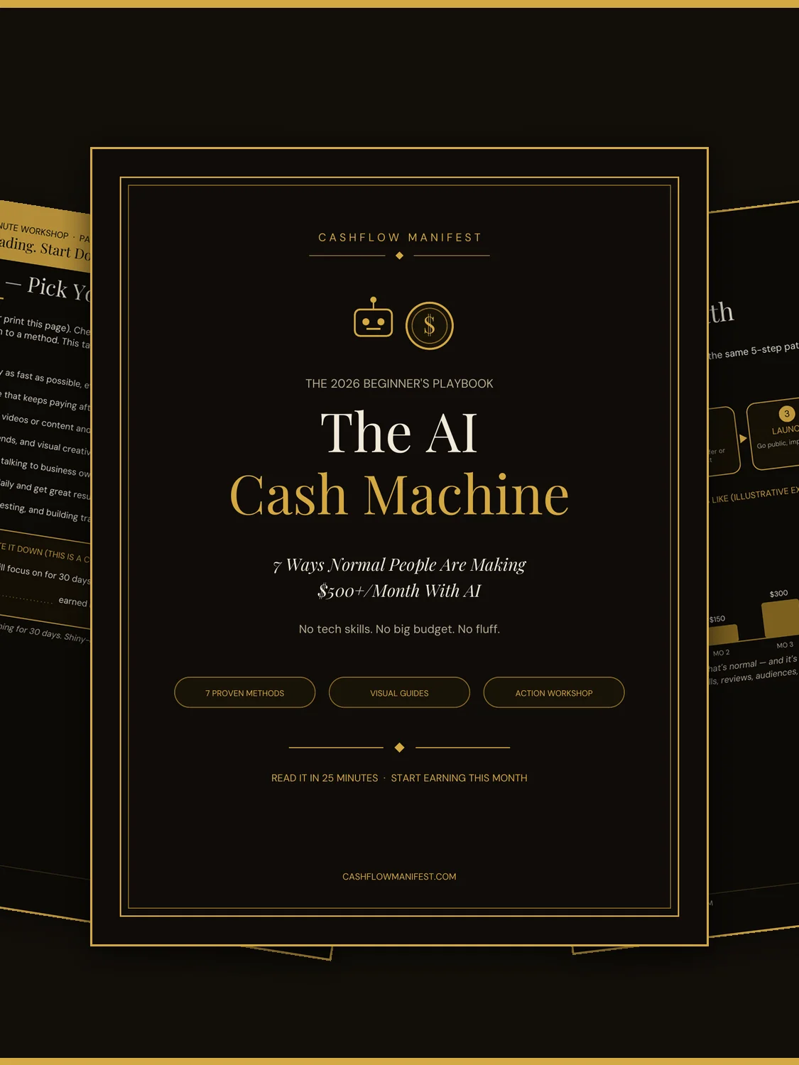 The AI Cash Machine — 7 Beginner-Friendly Ways to Earn With AI (Deluxe Edition) product image (1)