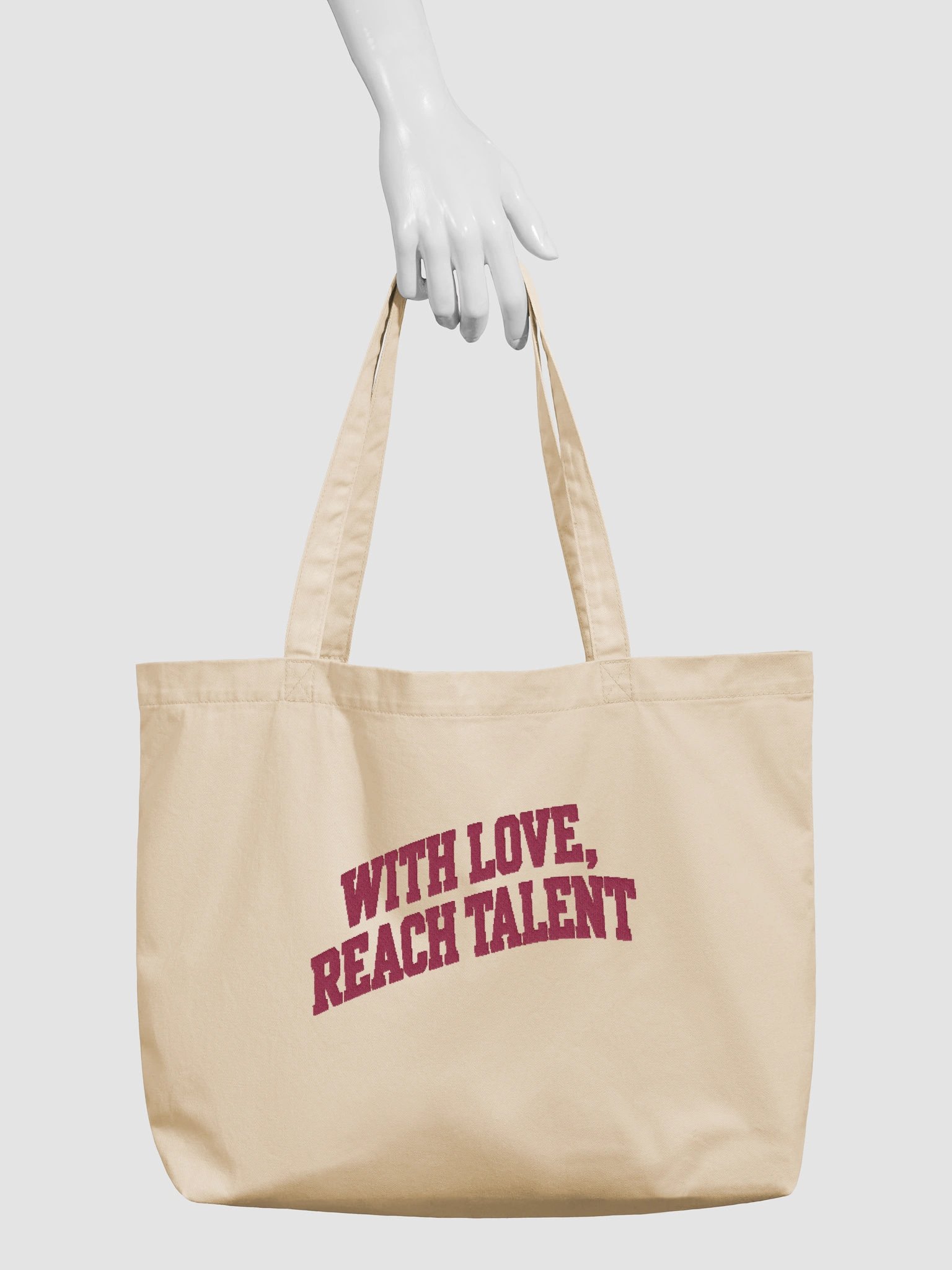 WITH LOVE, REACH TALENT Tote product image (3)