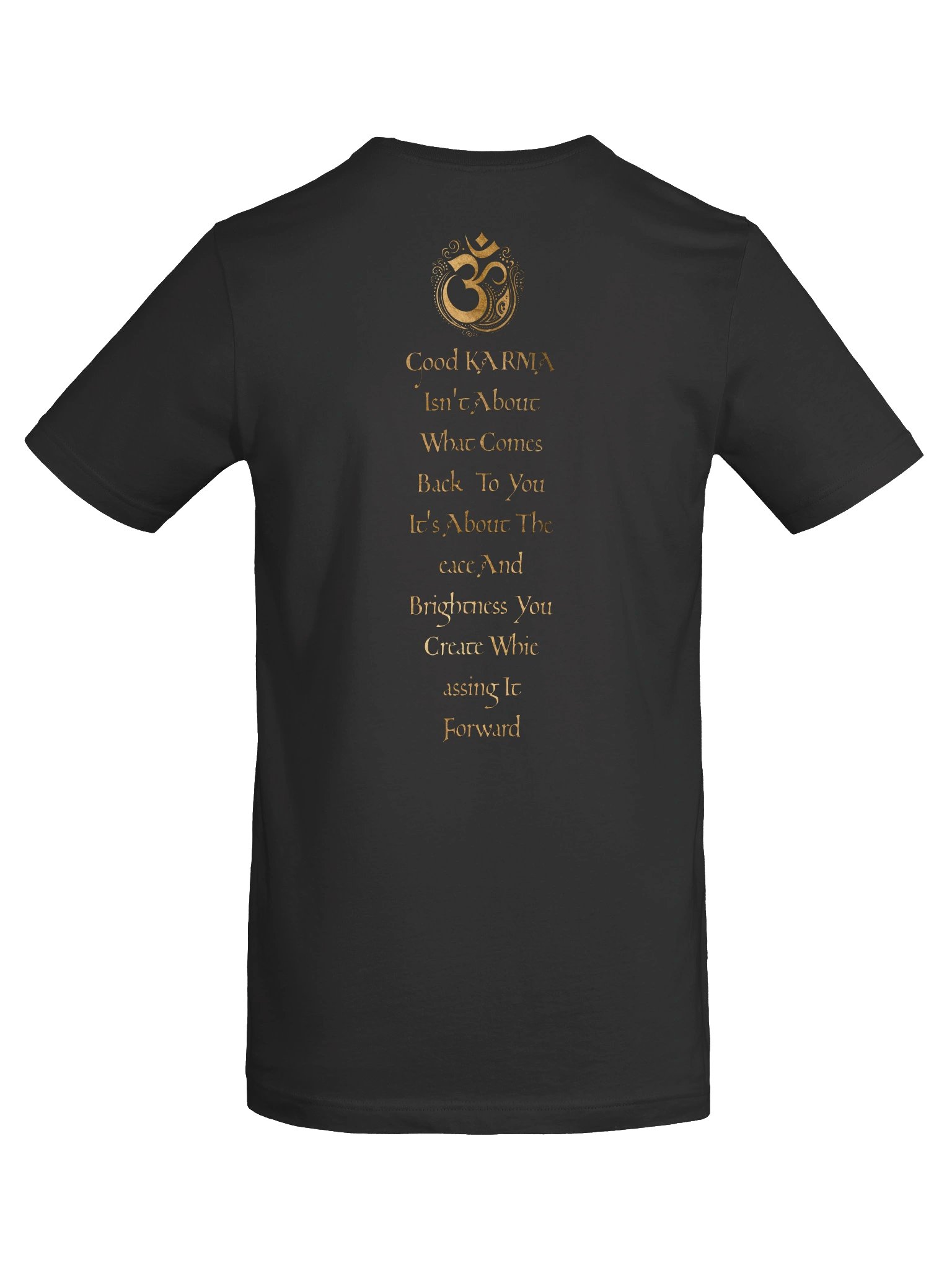 Good Karma Gold Lotus Tee product image (26)