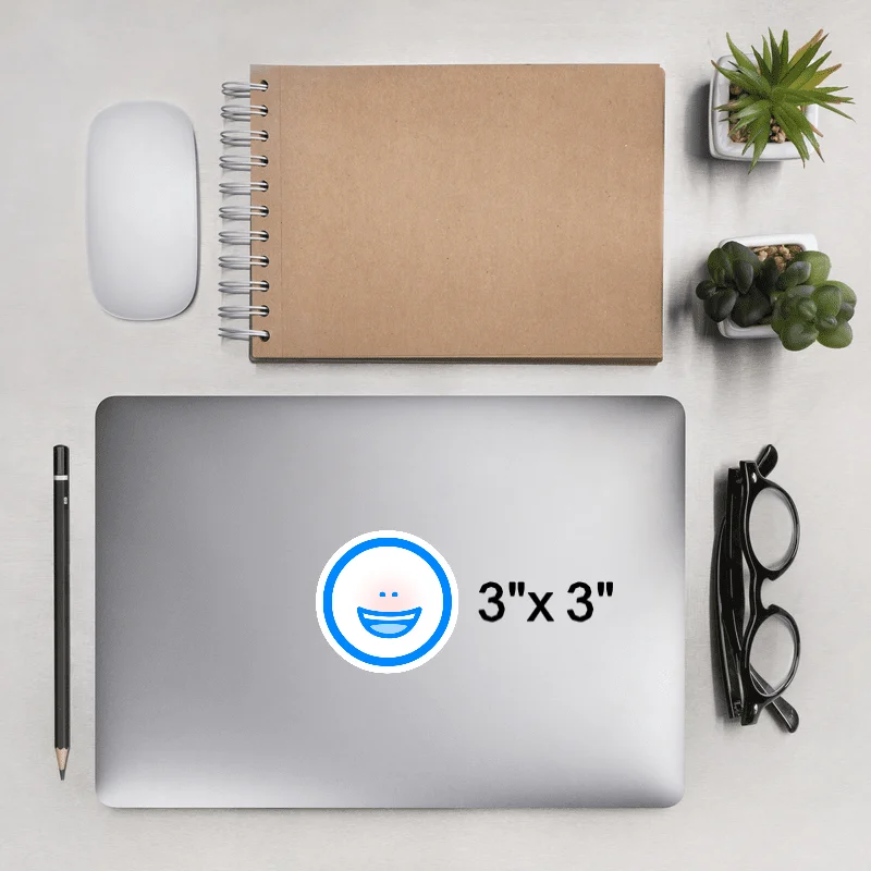 Open Mouth Smile Sticker product image (9)