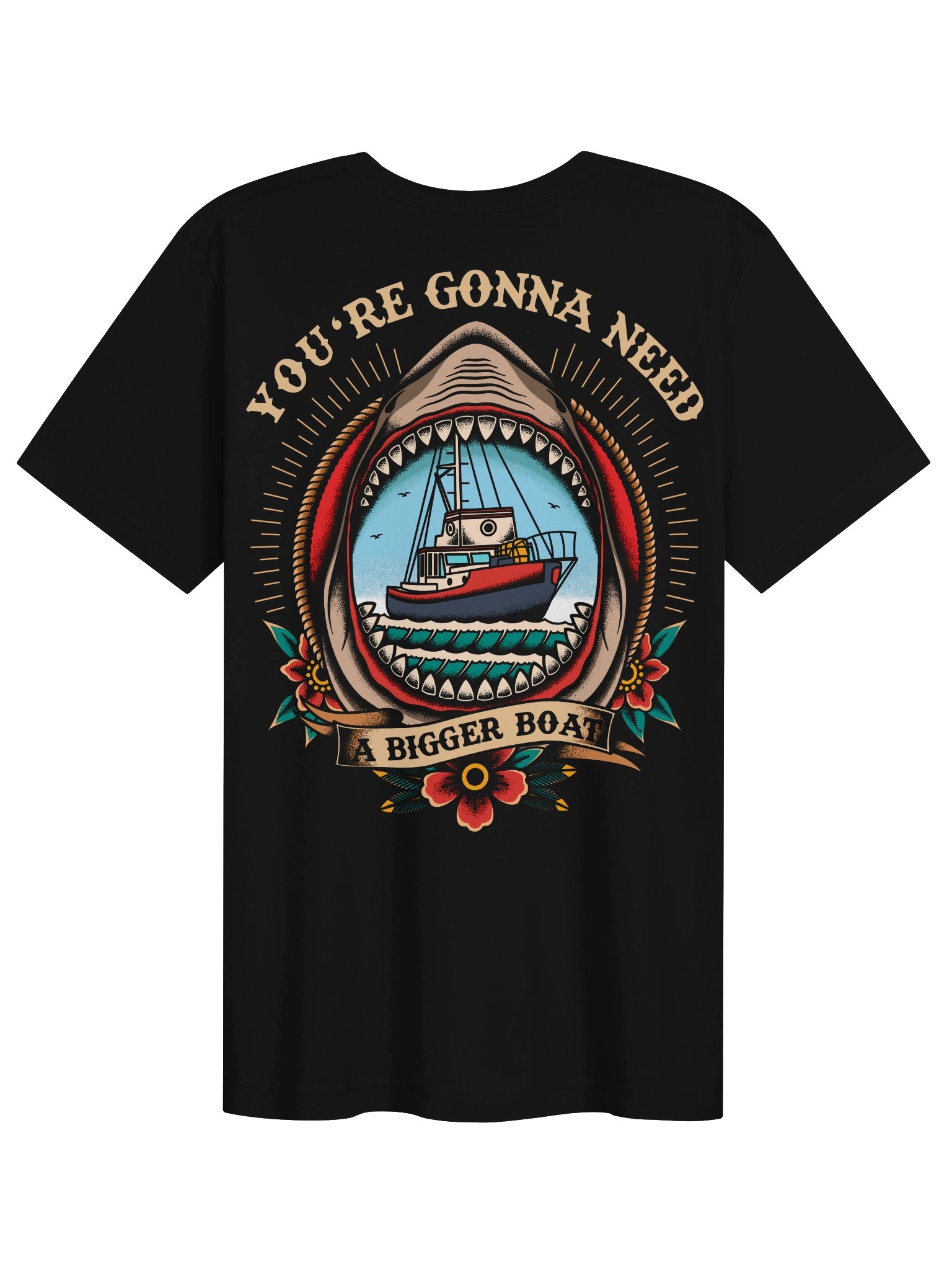 Jaws - Tee(Front & Back) product image (1)