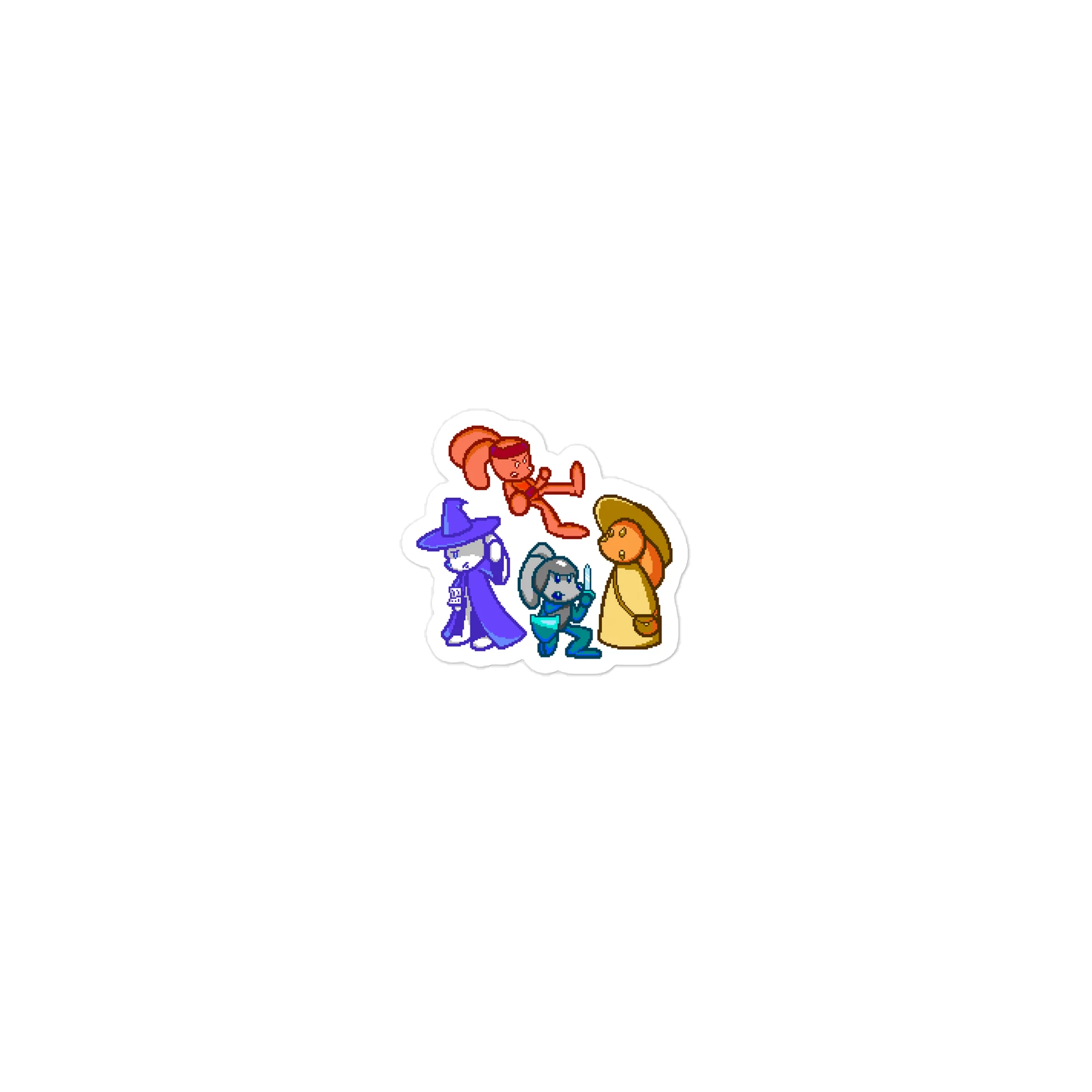 The Bunnies of Vegetaria Sticker product image (1)