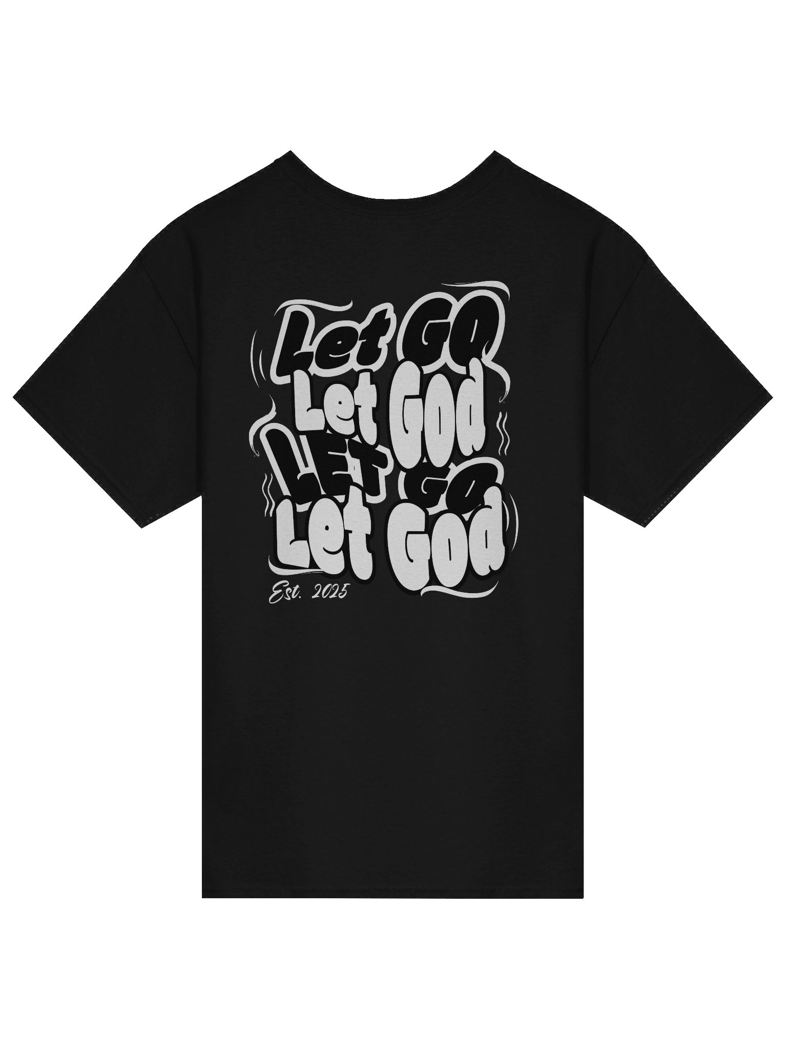 YHWH Heavyweight Tee - "Let Go, Let God" product image (3)