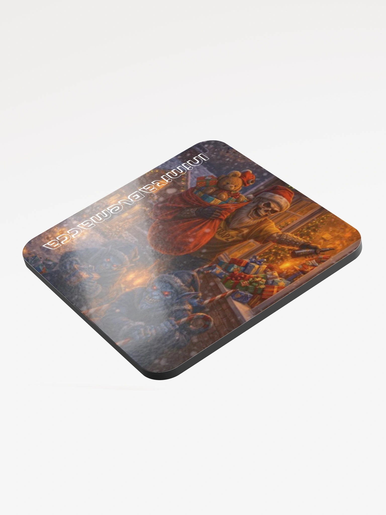 Macca Hell Christmas 2 Cork coaster product image (3)