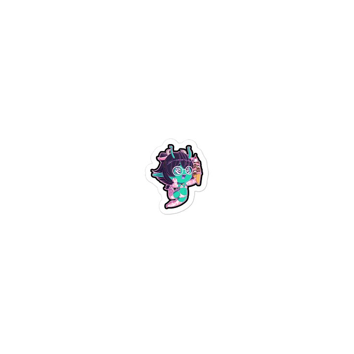 I Scream Chibi Die-Cut Sticker Strawberry Milk Edition product image (1)