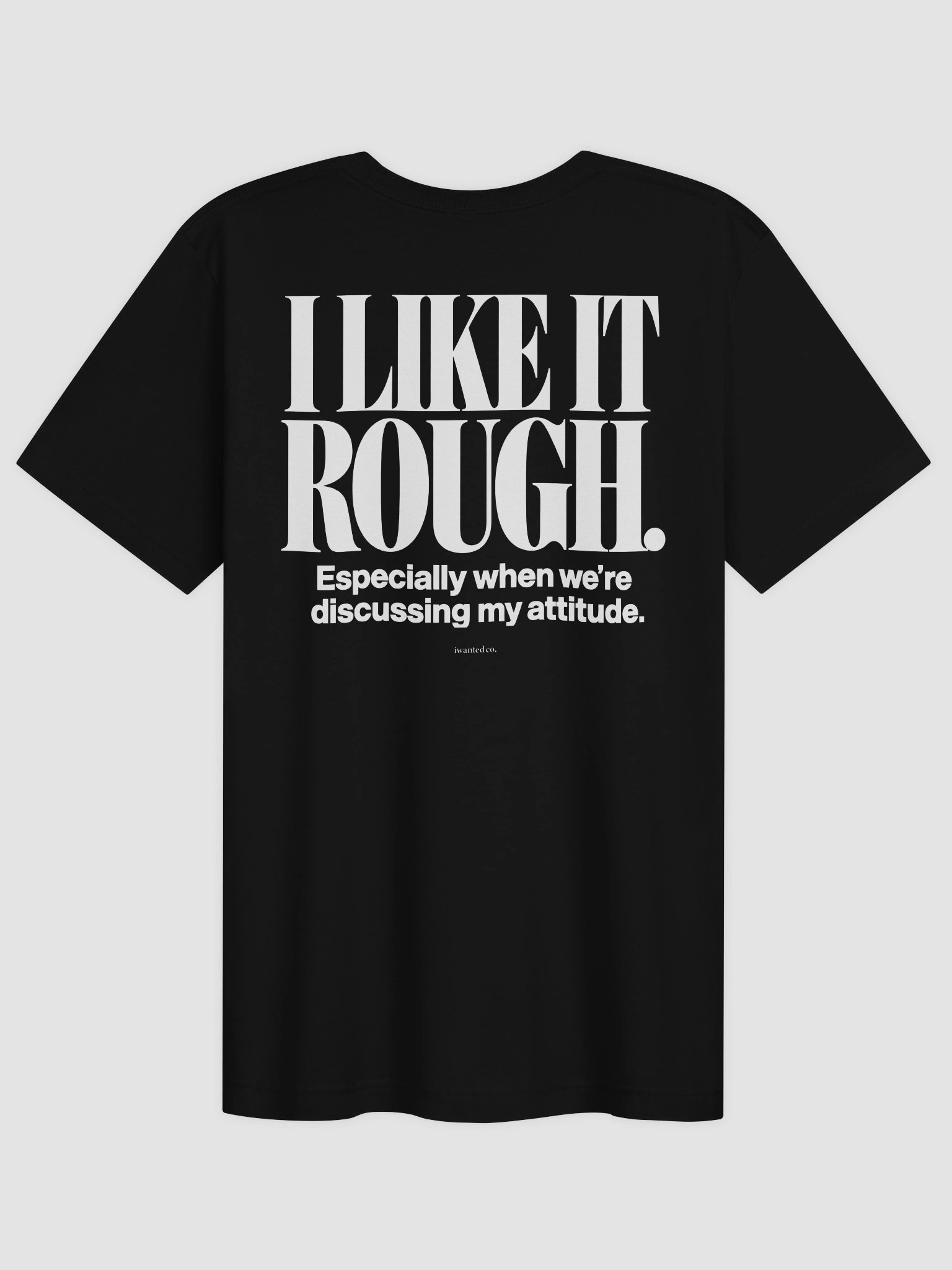 I Like It Rough T-Shirt – Funny Dirty Mind Graphic Tee product image (2)