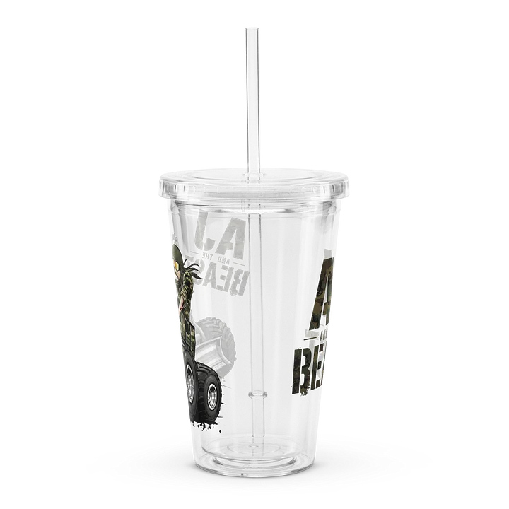 Double Wall Clear Plastic Tumbler (16 oz) : CAMO product image (1)