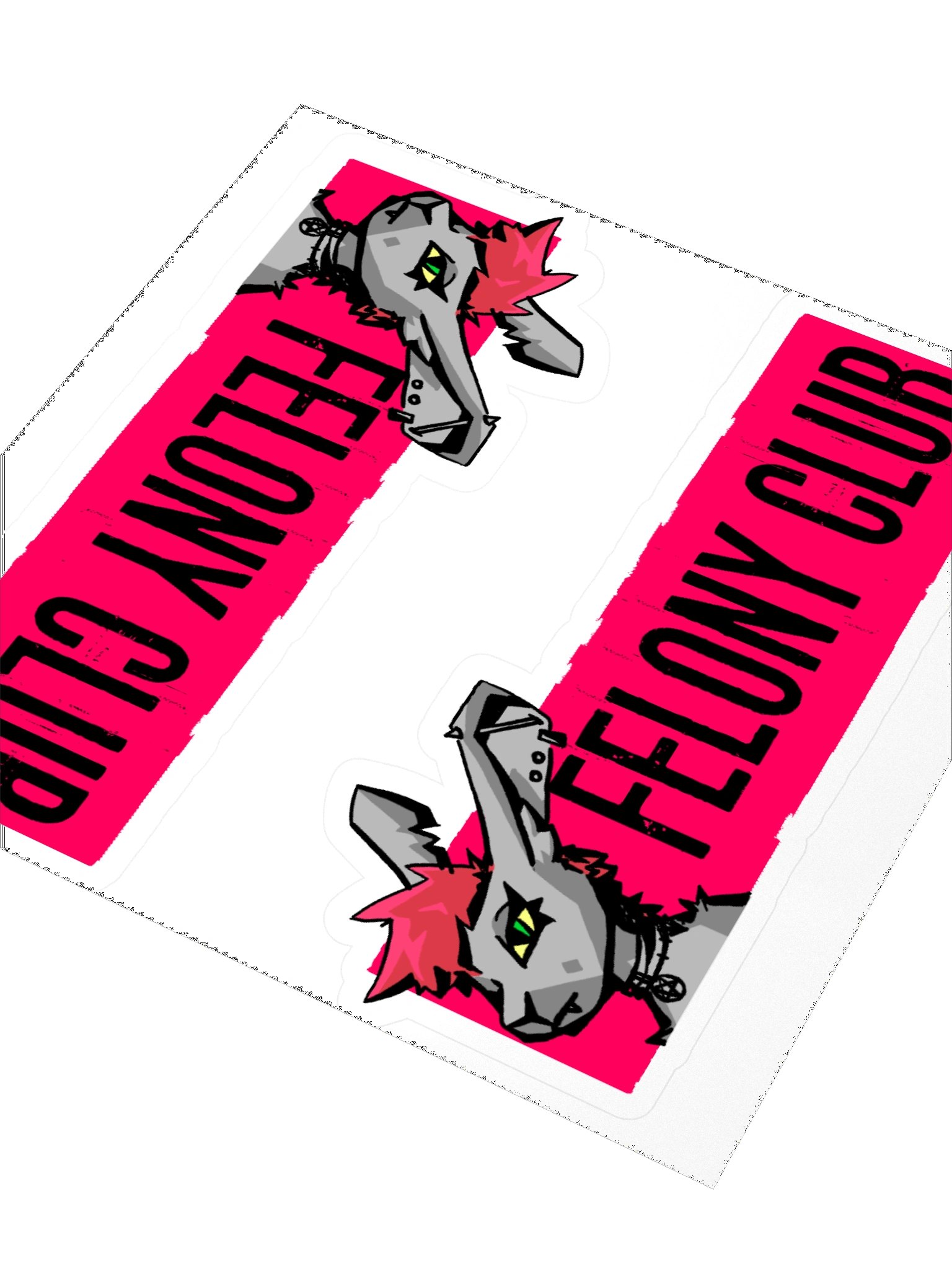 FELONY CLUB STICKERS product image (3)
