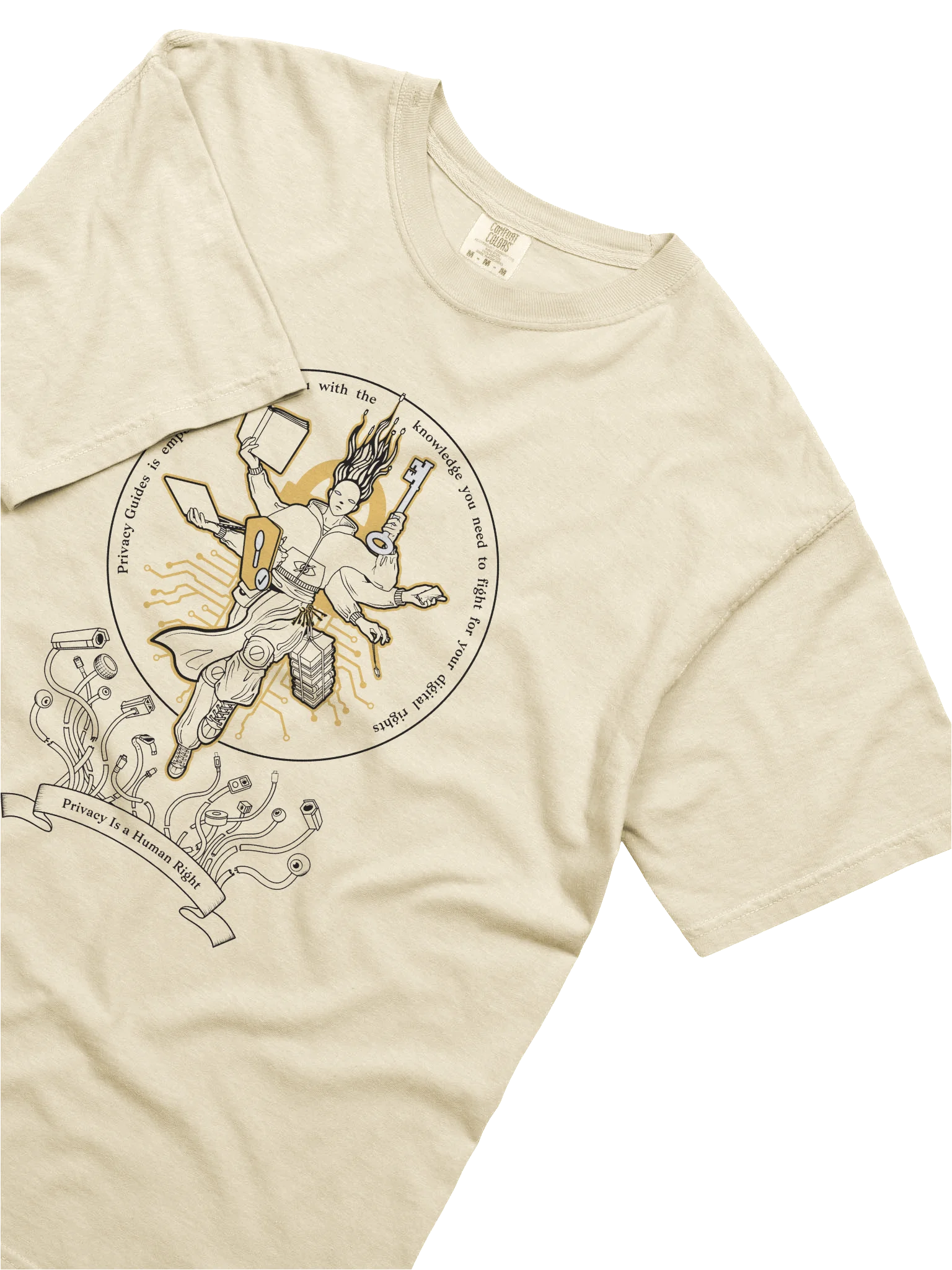 Defender of Privacy - Heavyweight T-Shirt (Comfort Colors) product image (14)