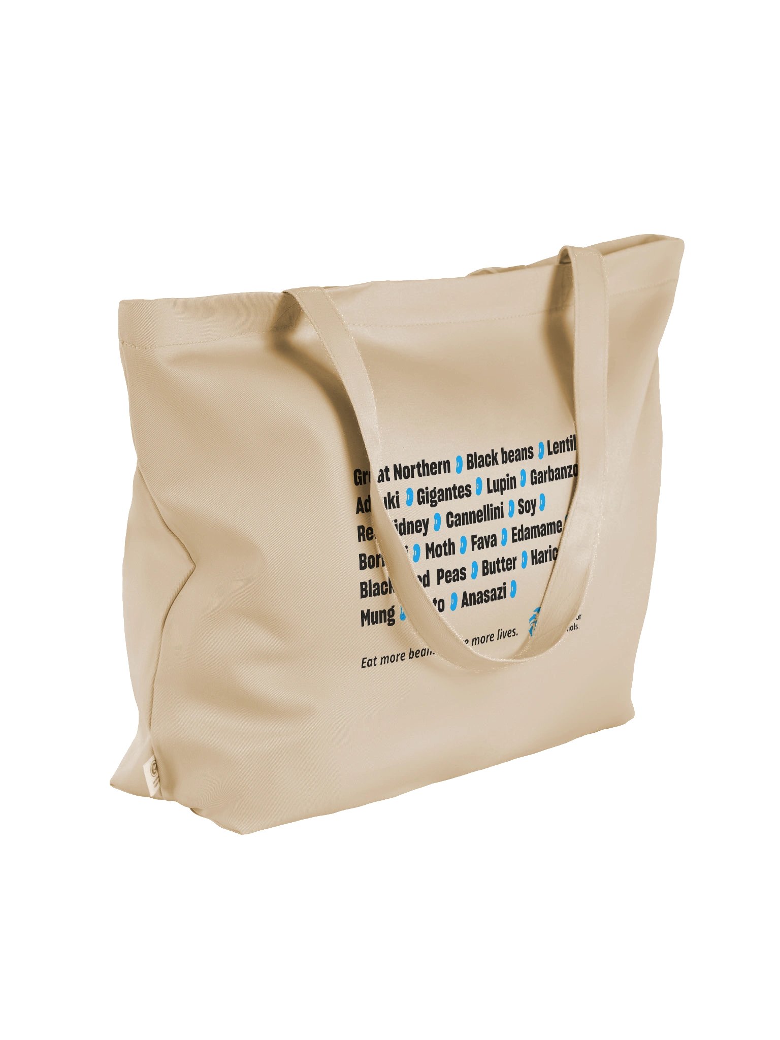Beans list - Tote bag - Tan product image (3)