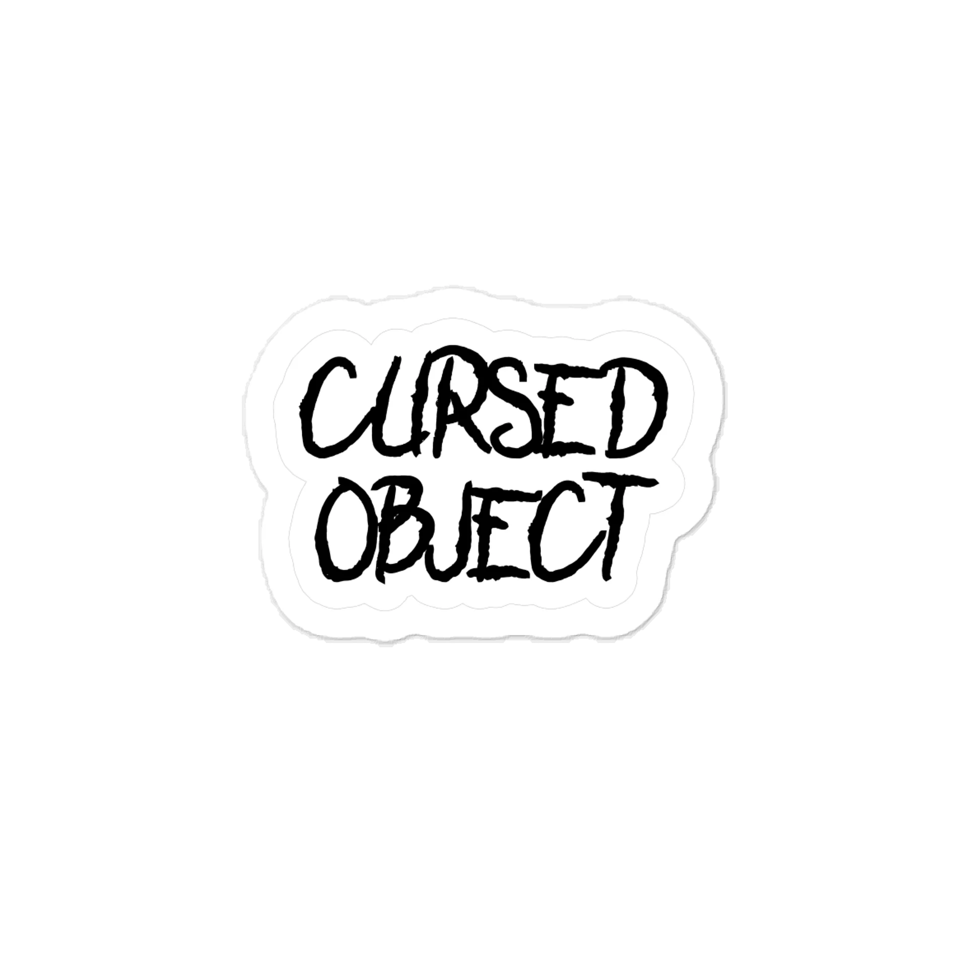 Cursed Object || Vinyl Sticker product image (1)