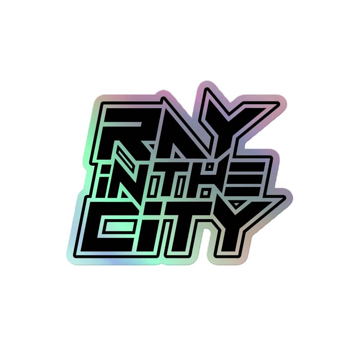 RayInTheCity Holographic Sticker product image (2)