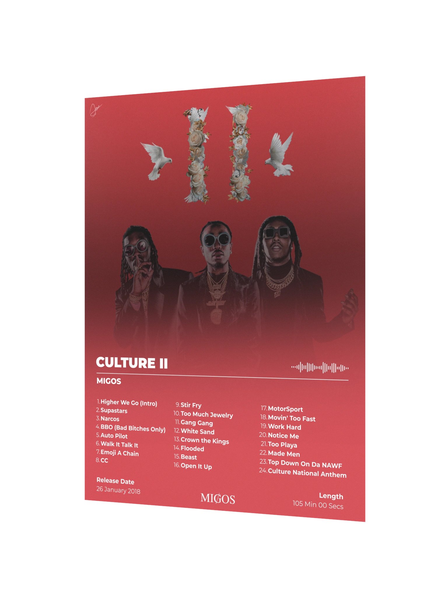 Migos Culture II Album Cover Poster product image (3)