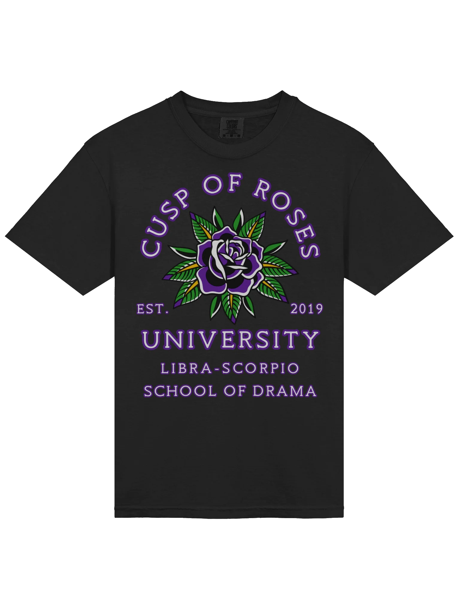 school of drama short tee product image (1)