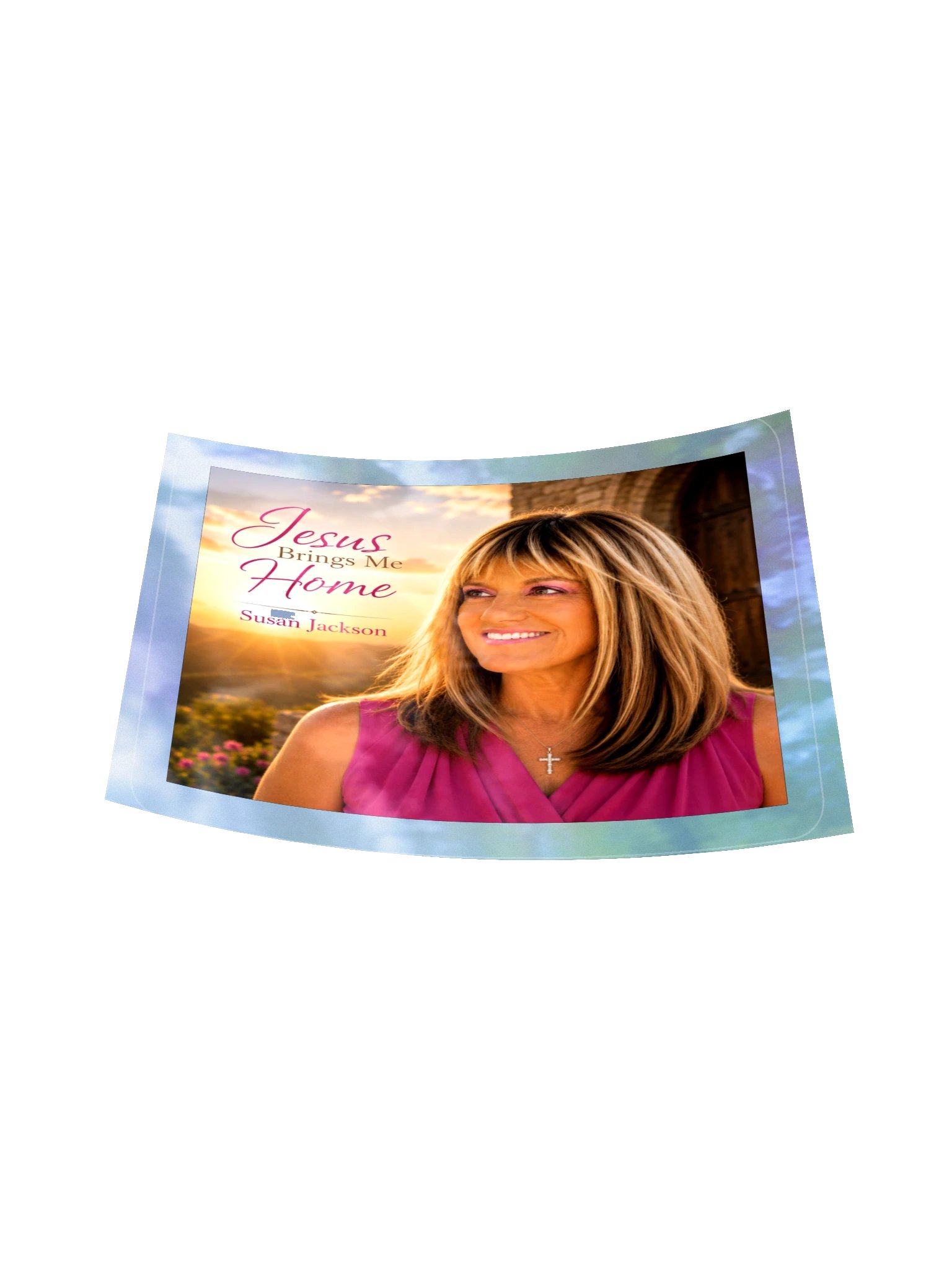 Jesus Brings Me Home Holographic Sticker product image (6)