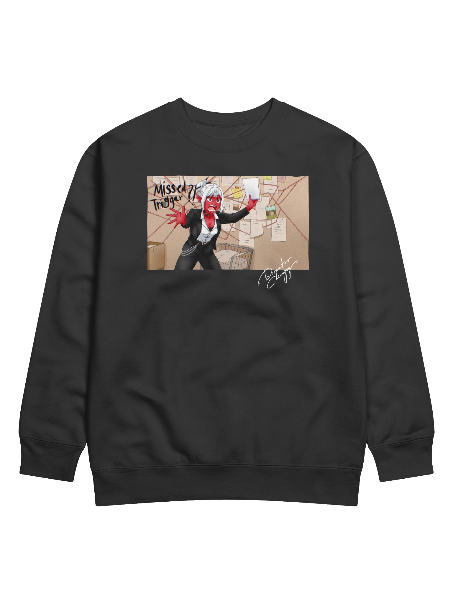 [Meme] Missed Trigger Conspiracy Sweatshirt product image (1)