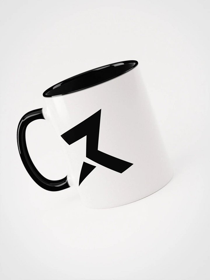 BLACK & WHITE "R" MUG product image (1)