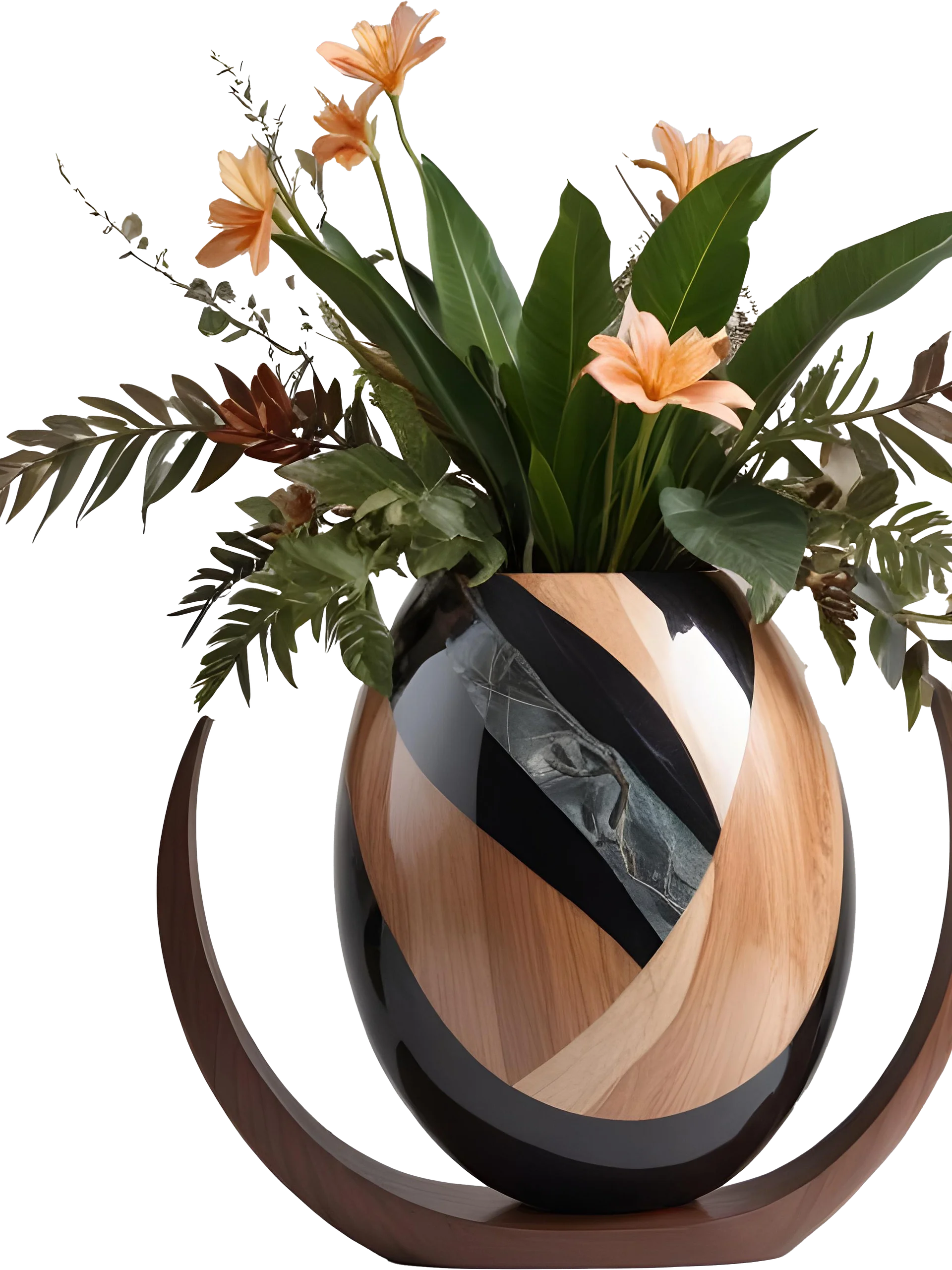 Dream of Eternity – Art Deco Vase PNG product image (1)