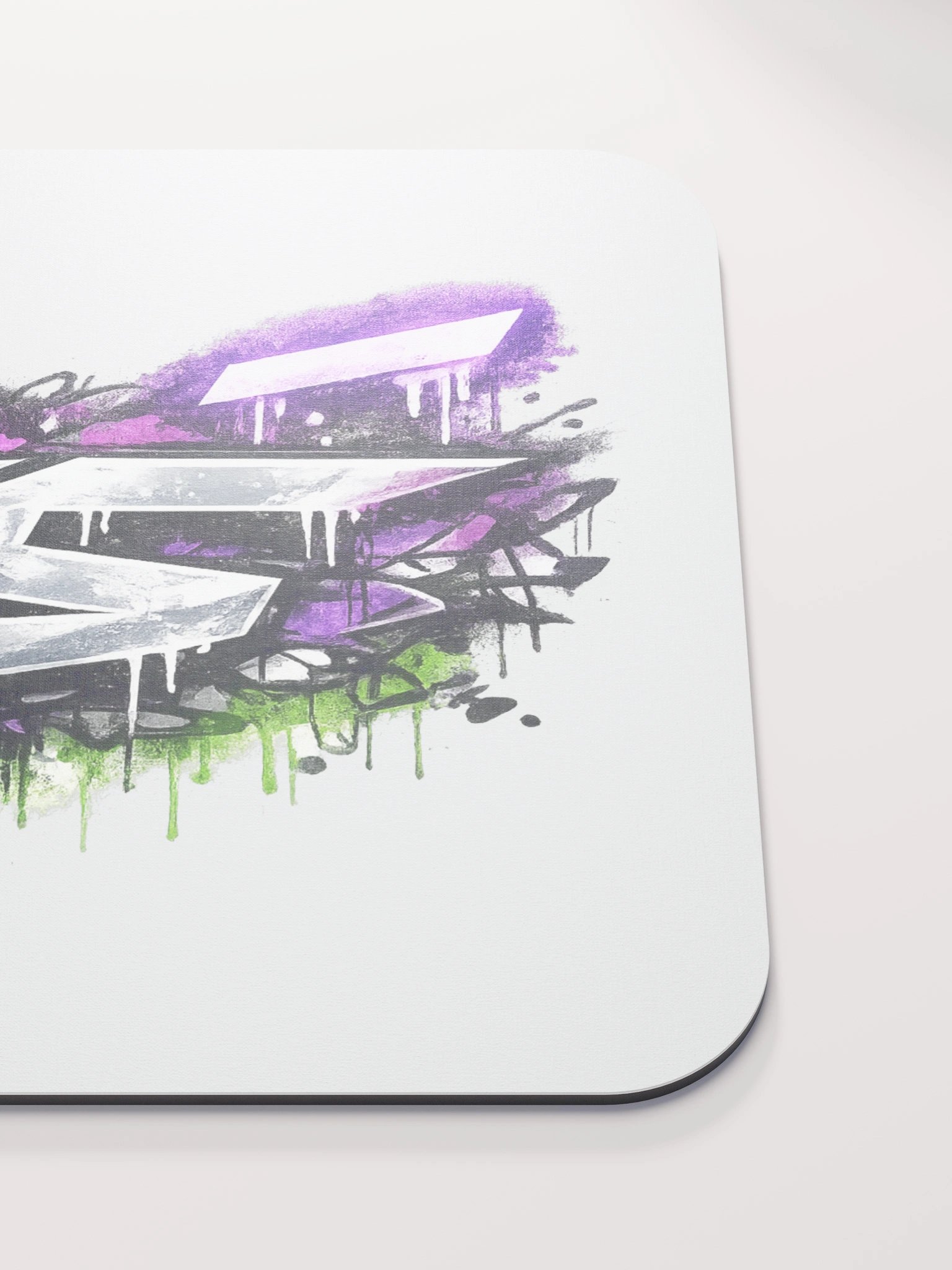 GS Graffiti Mouse Pad White product image (5)
