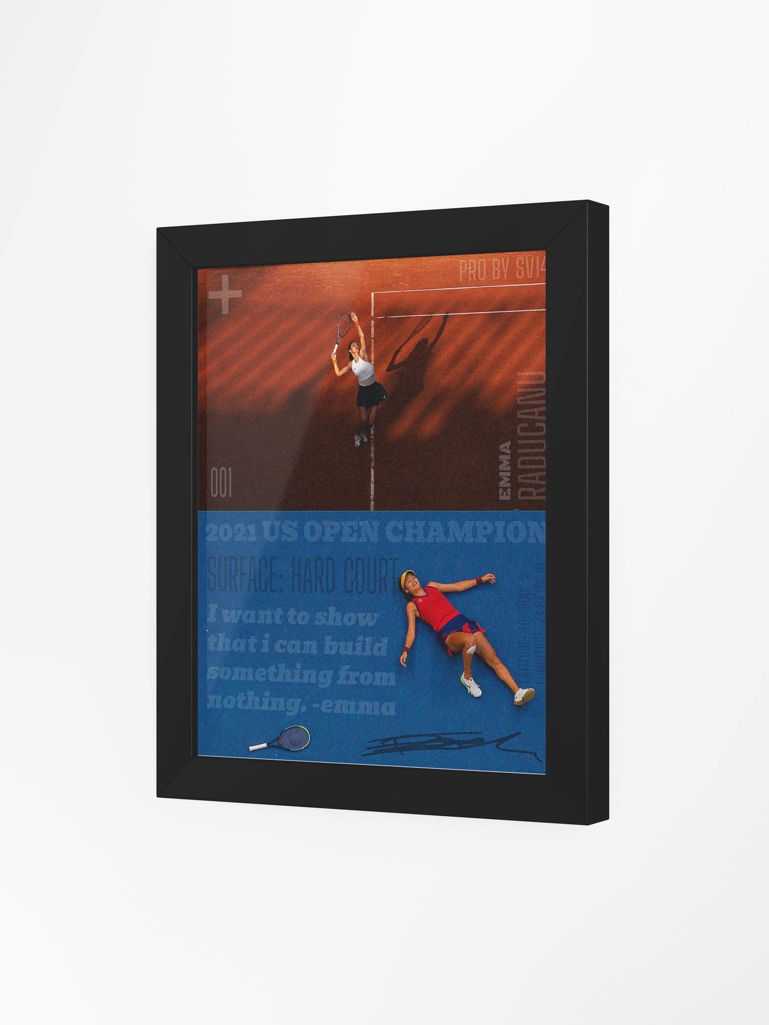21' RADUCANU SIGNED FRAME product image (3)