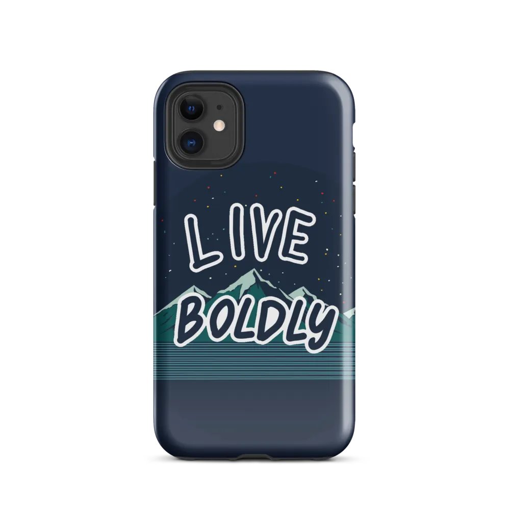 Live Boldly iPhone® Tough Case product image (24)