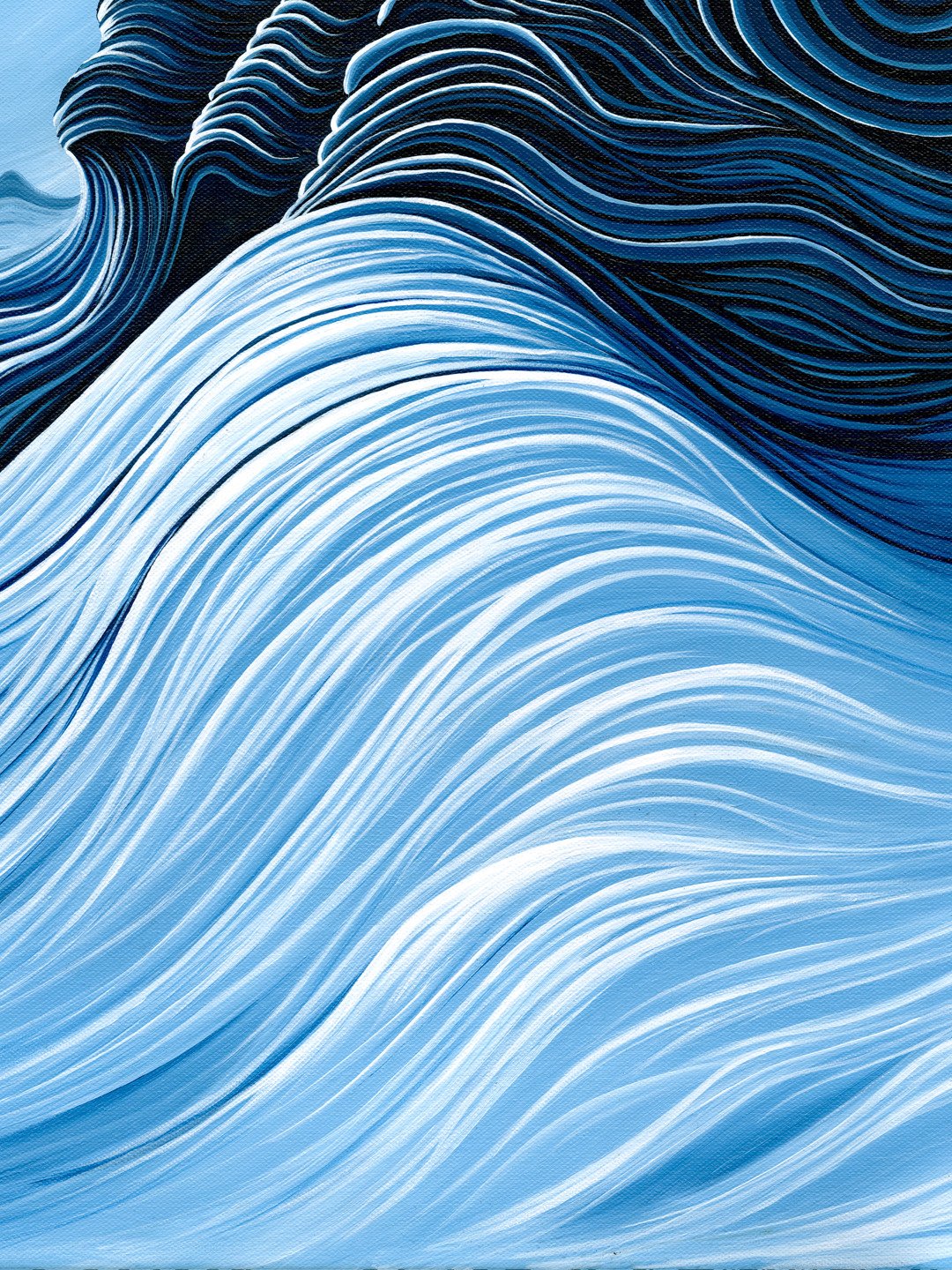 Dents du Midi 'Twisted' - Original Painting product image (8)