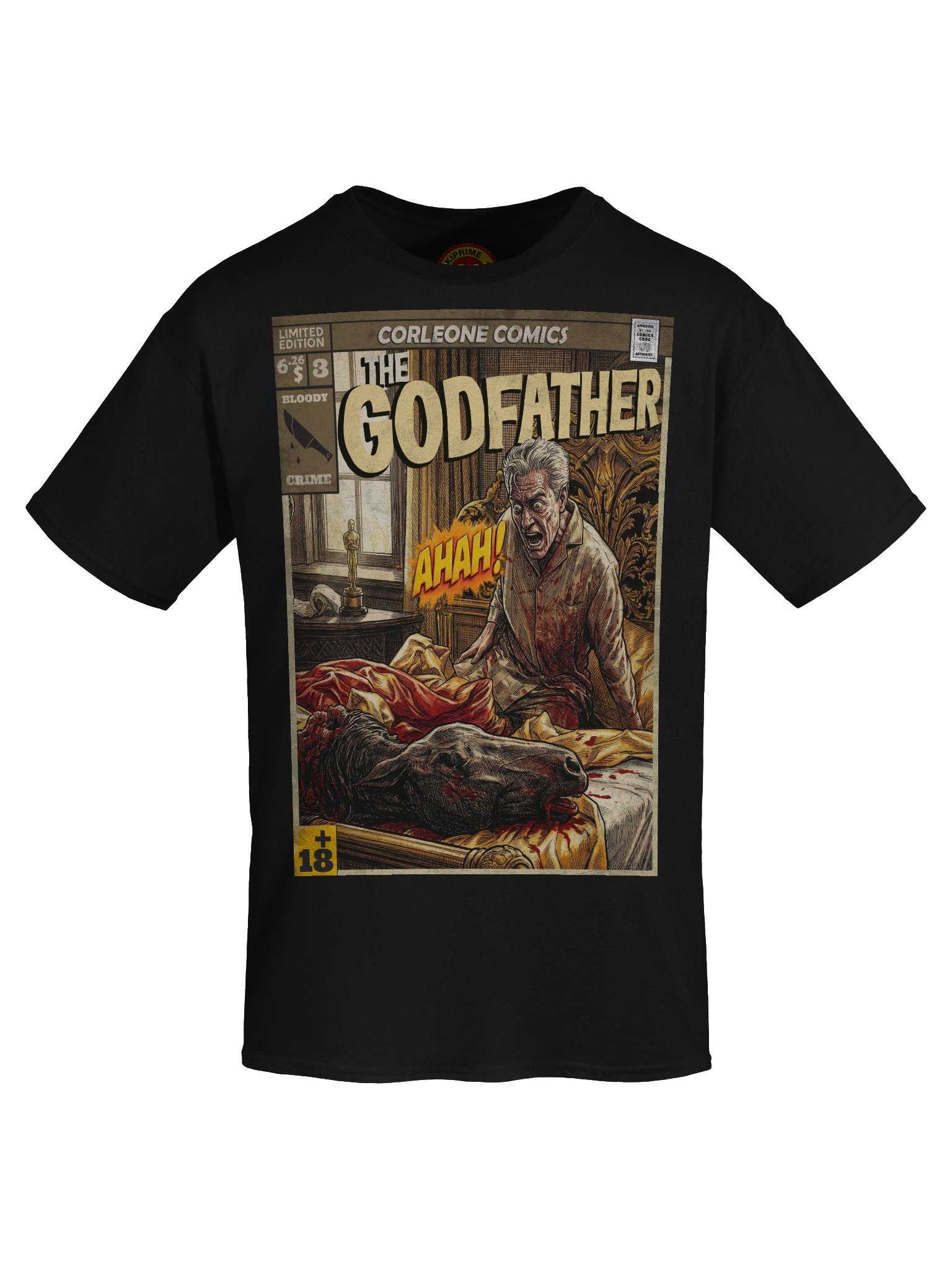 The Godfather Horse Head Comic Art T-Shirt product image (5)