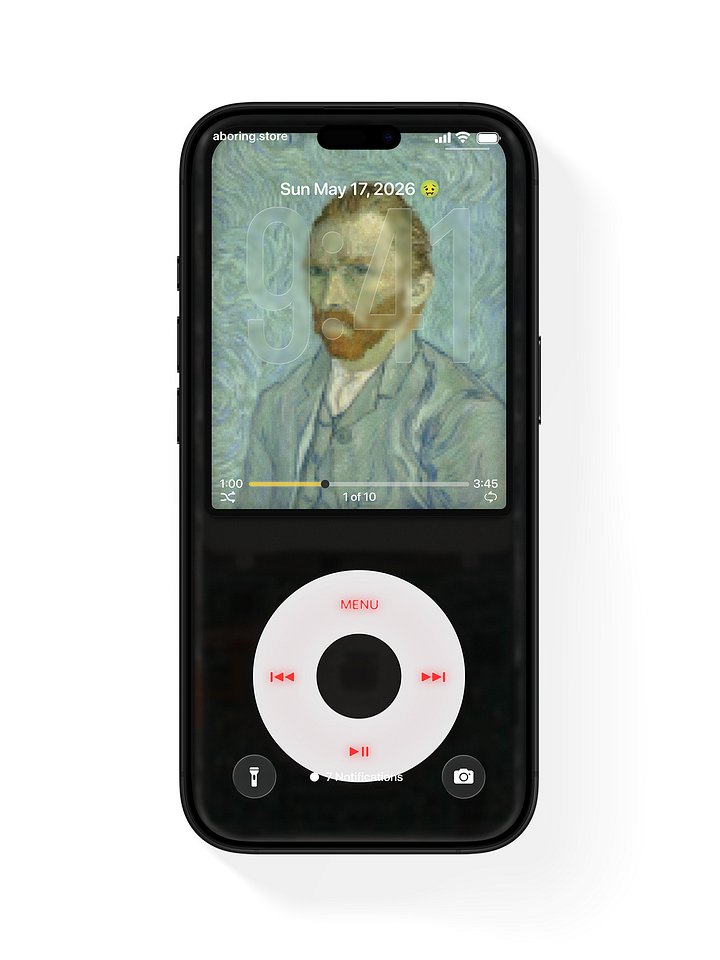 Transparent Shell iPod Wallpaper product image (2)