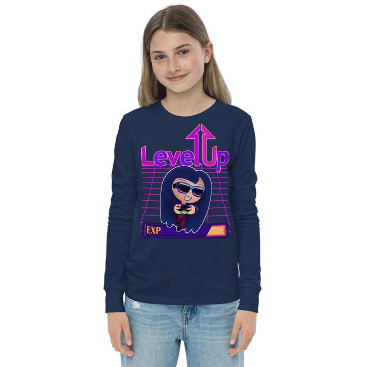 Youth Level Up Long Sleeve Top product image (1)