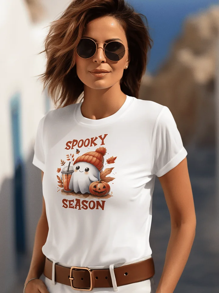 Spooky Season Cute Ghost T-Shirt product image (1)