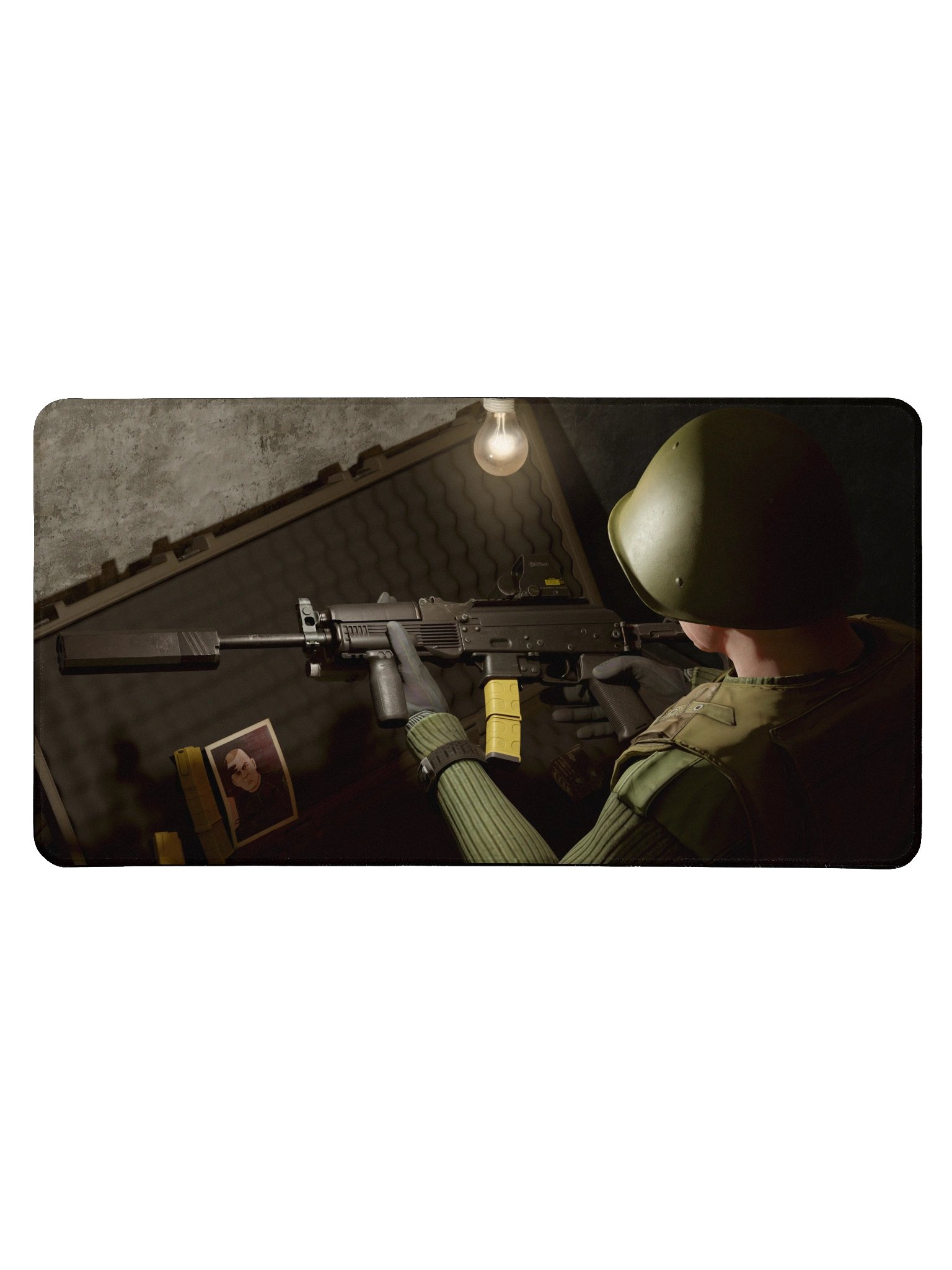 Saiga-9 'Budget Hero' Desk Mat (15.5" x 31.5") product image (1)