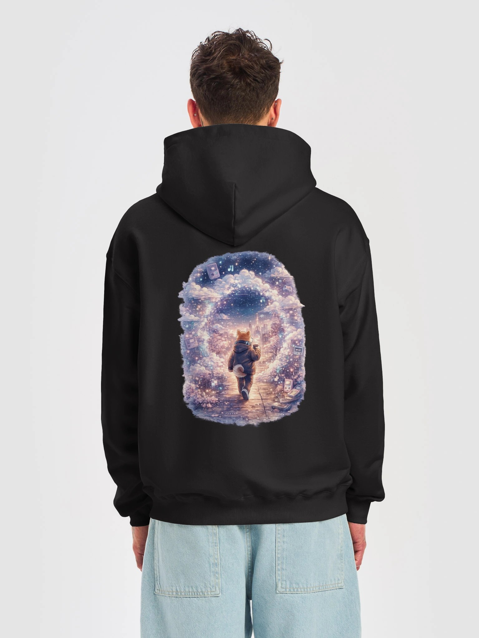 AS Colour French Terry Hoodie - Recharge Mode: Shiba Inu product image (21)