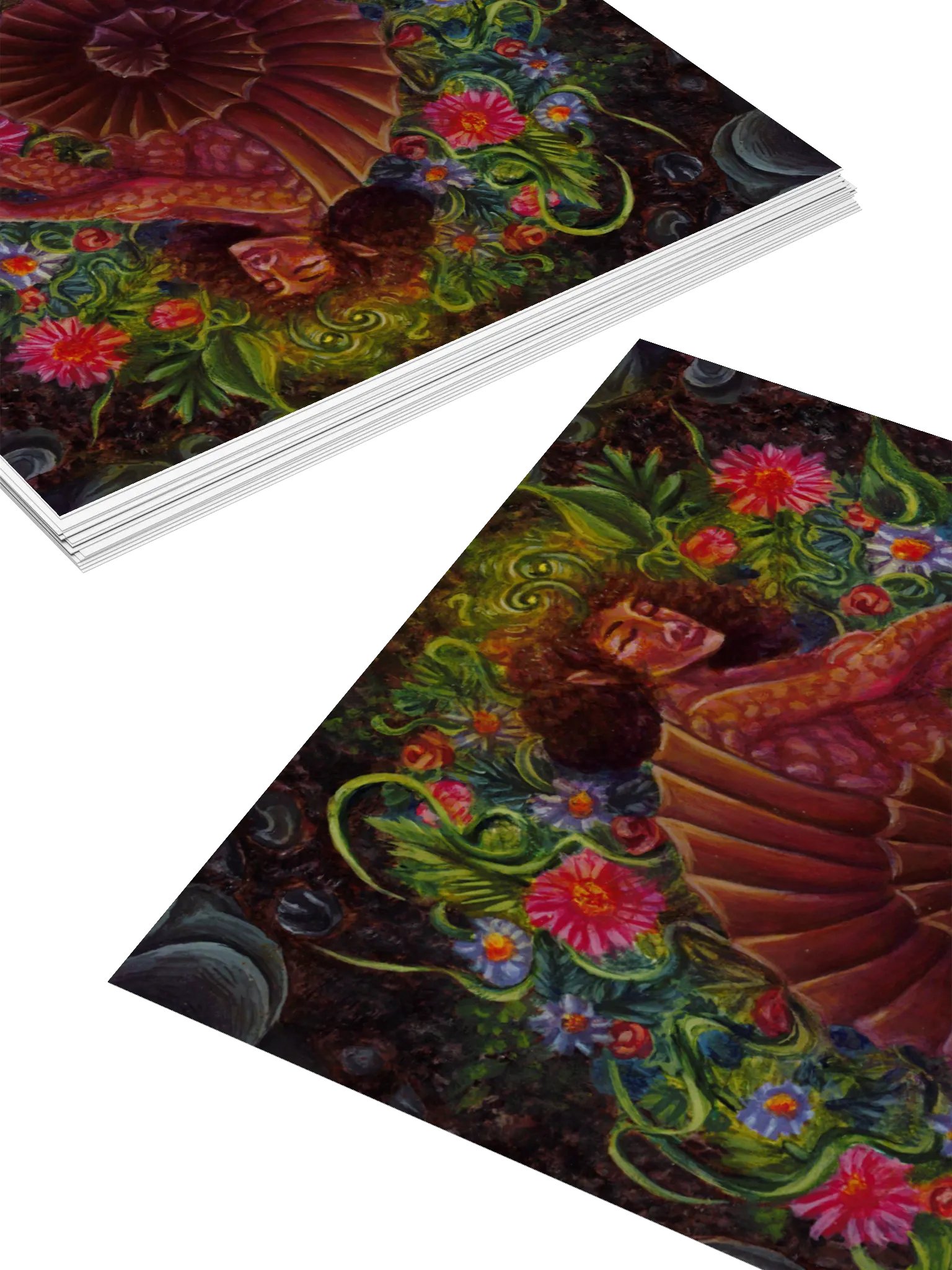 The snailborn´s garden sticker product image (6)