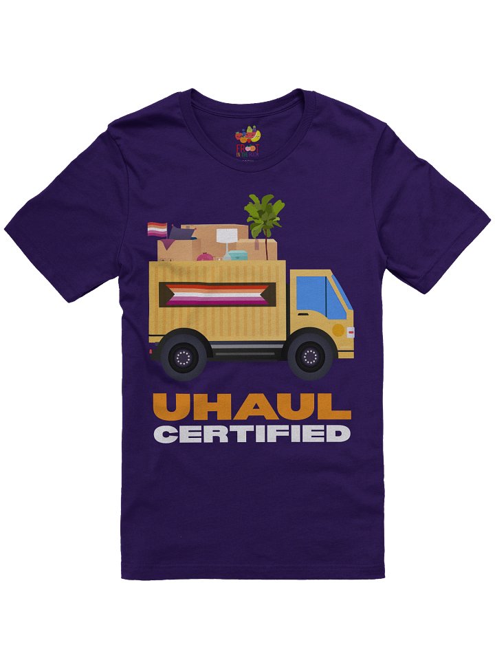 U-Haul Certified Lesbian Pride Tee (Unisex) product image (2)