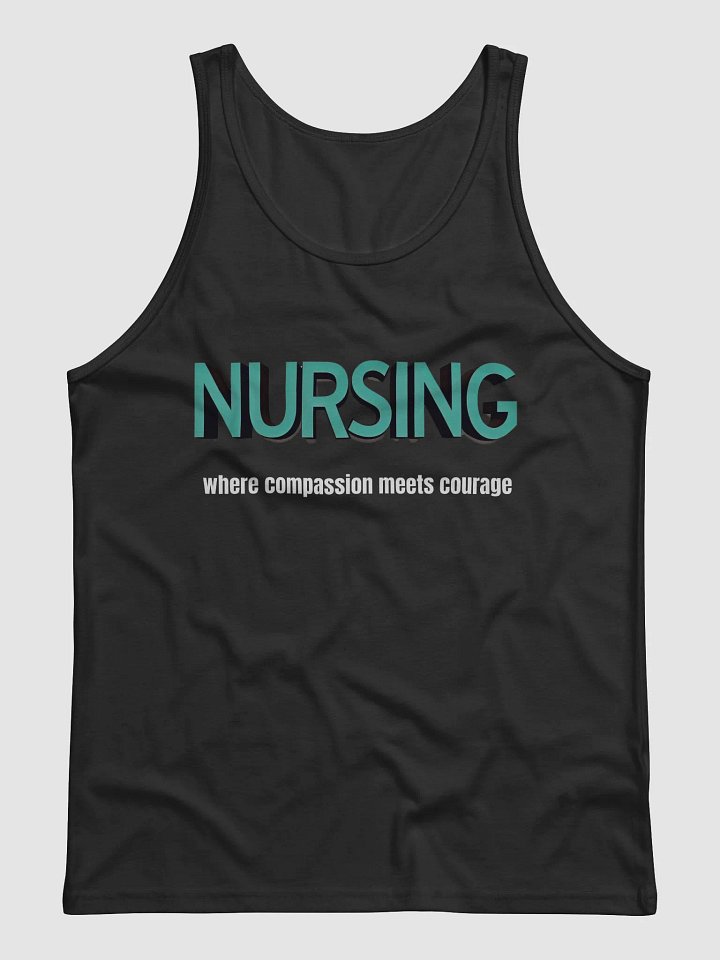 Compassion Meets Courage Nursing Tank product image (2)