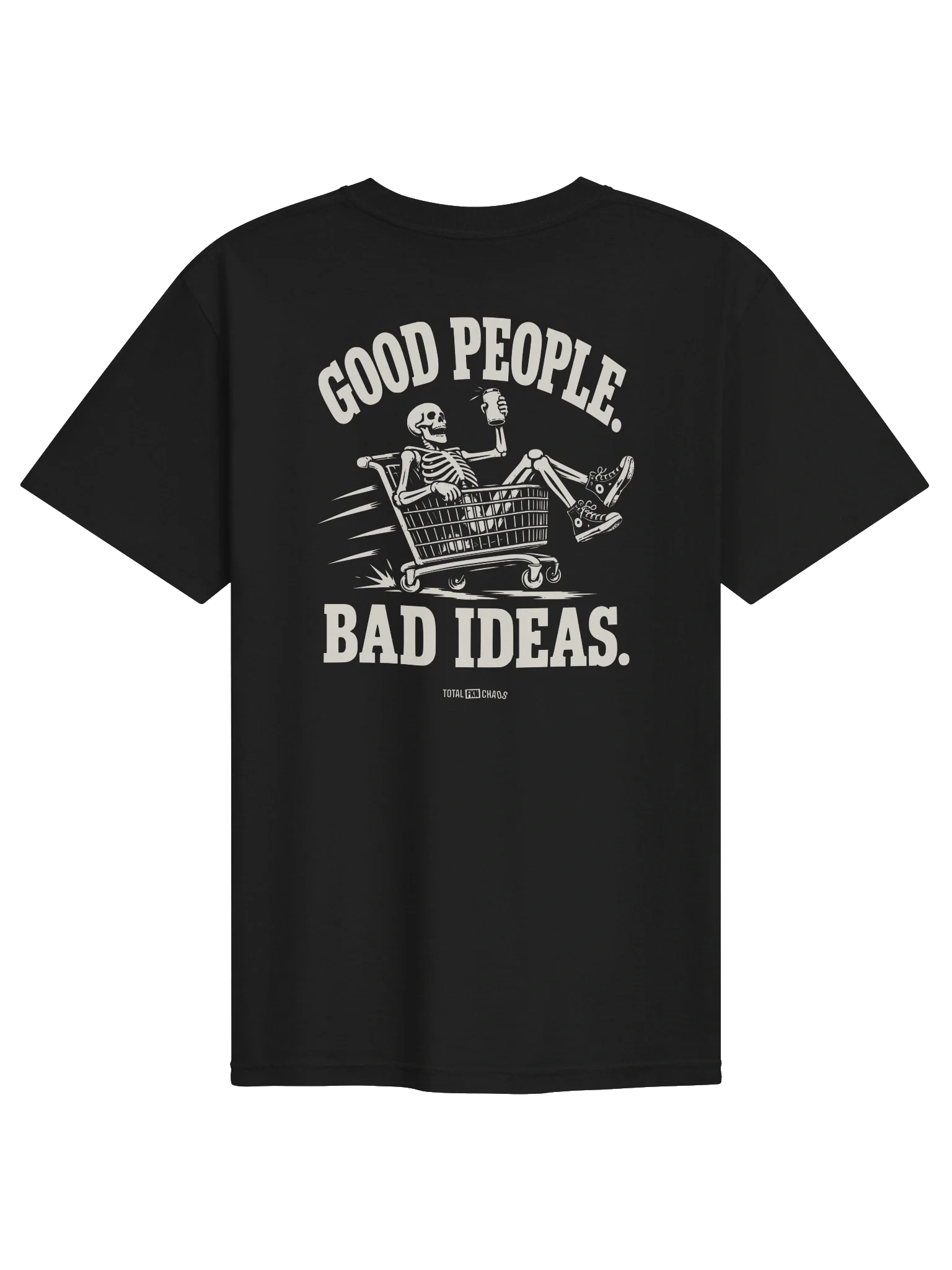 Good People. Bad Ideas., black, back