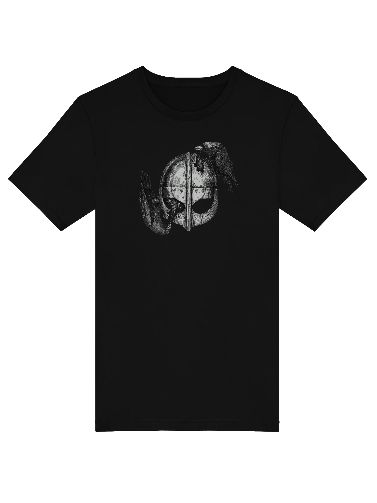 REXNOR Helmet & Crows T-Shirt product image (3)