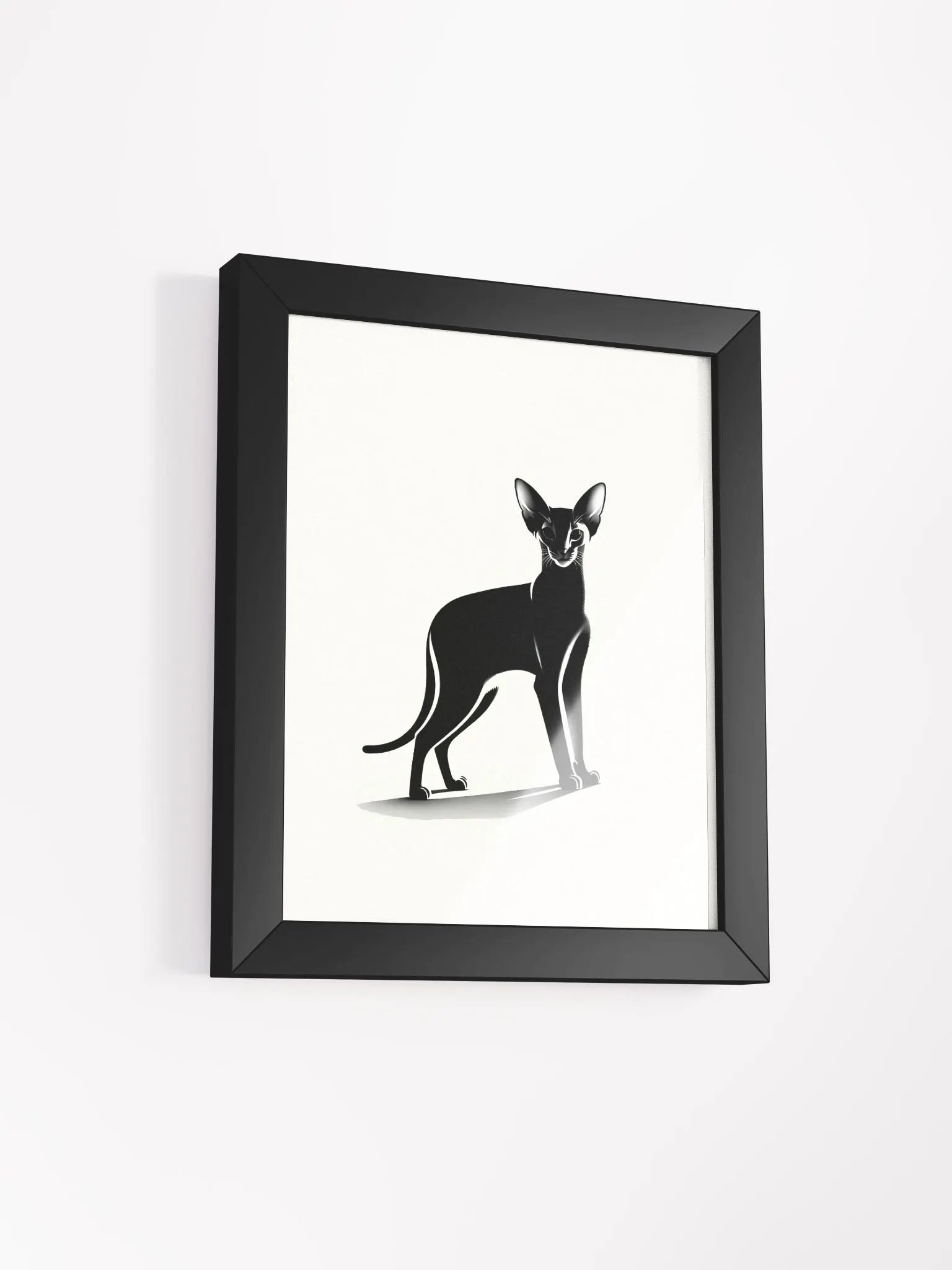 Framed High-Quality Matte Poster (in): Abyssinian product image (2)