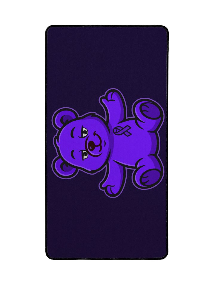 Purple Bear of Sharing Desk Mat product image (2)