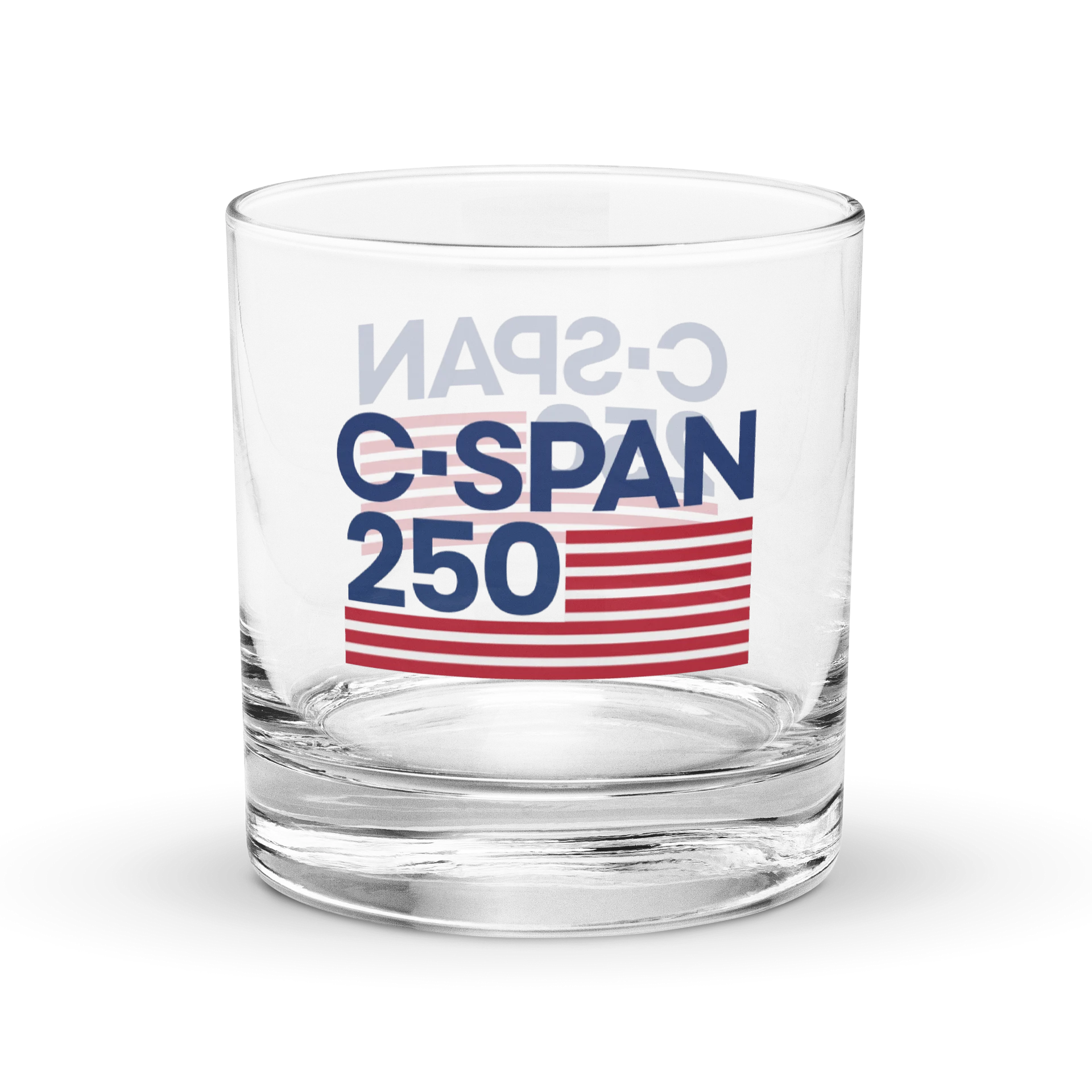 C-SPAN 250 Flag Rock Glass product image (1)