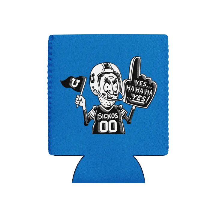 Sickos #1 Fan Beveled Coozie (2 Sizes) product image (1)