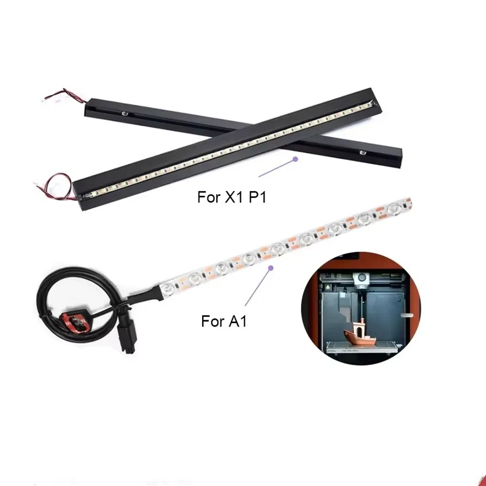 Panda Lux LED Light Bar Upgrade Kit for Bambulab A1/P1/X1 3D Printer Parts product image (1)