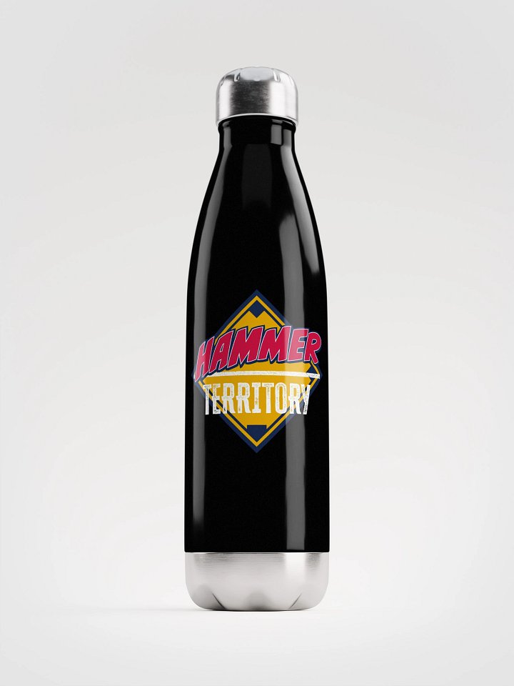Yellow Infield Stainless Steel Water Bottle product image (1)