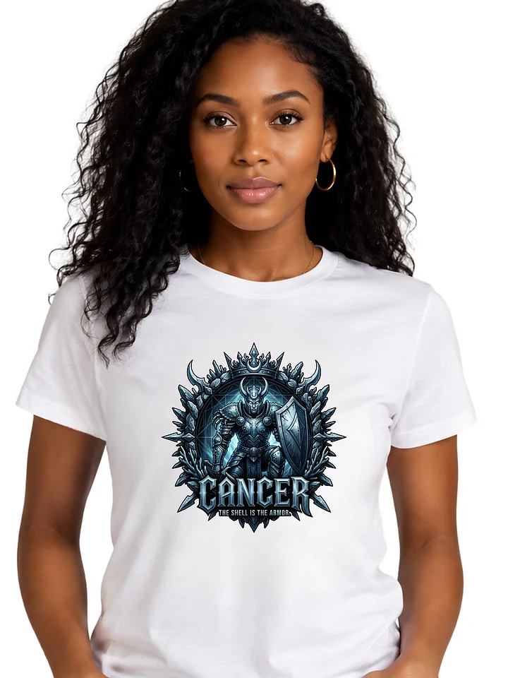 Cancer Zodiac Gothic Streetwear Graphic Tee product image (22)