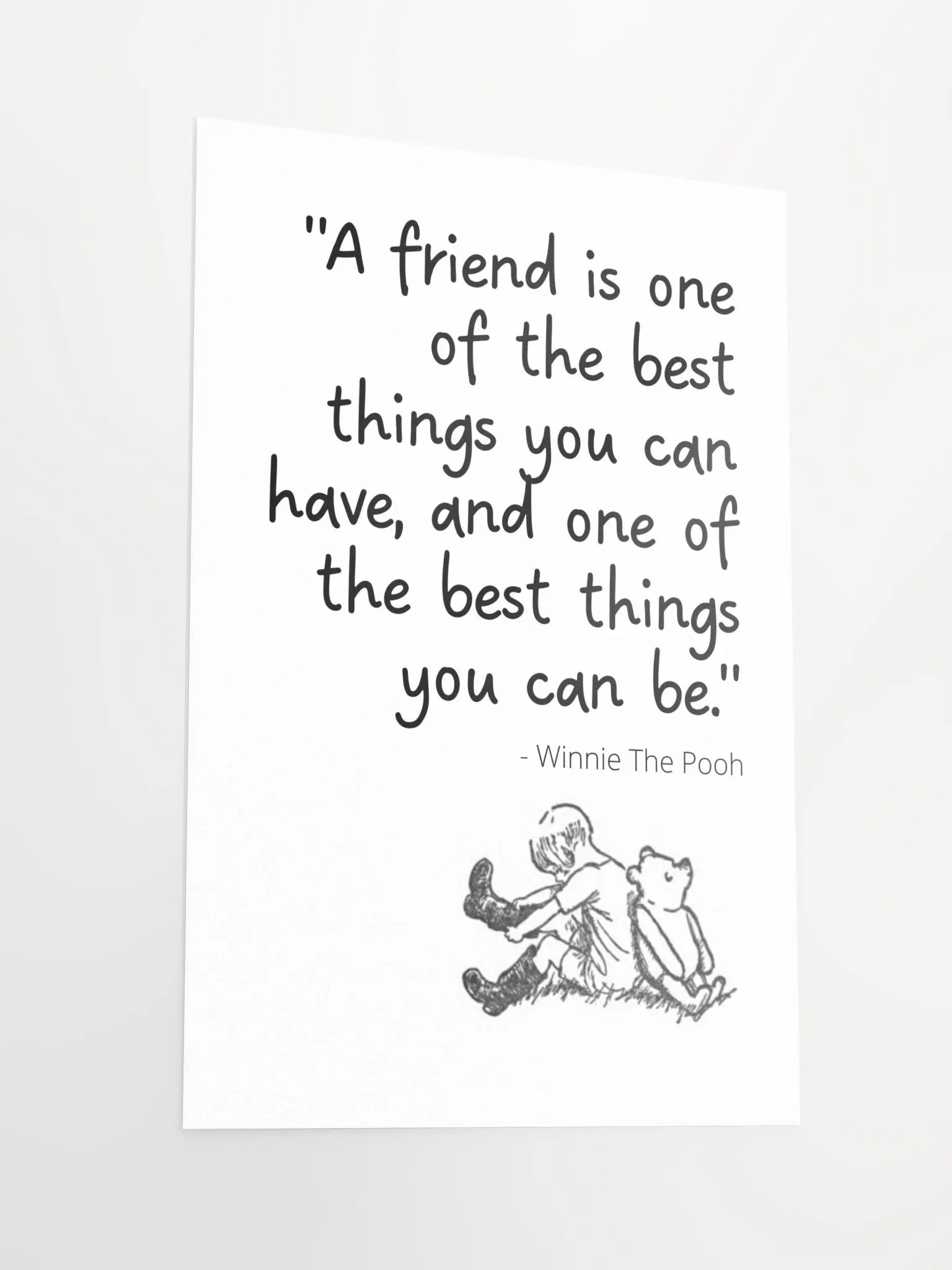 Winnie The Pooh Wall Art for Nursery product image (4)