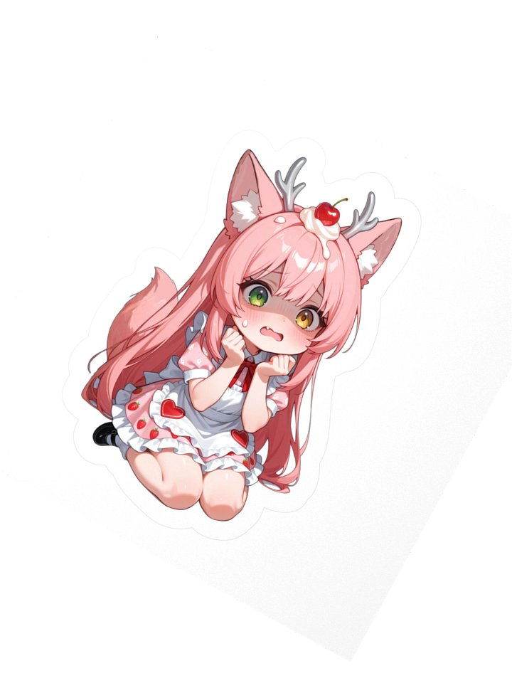 Sweet Disaster Fox Sticker product image (2)