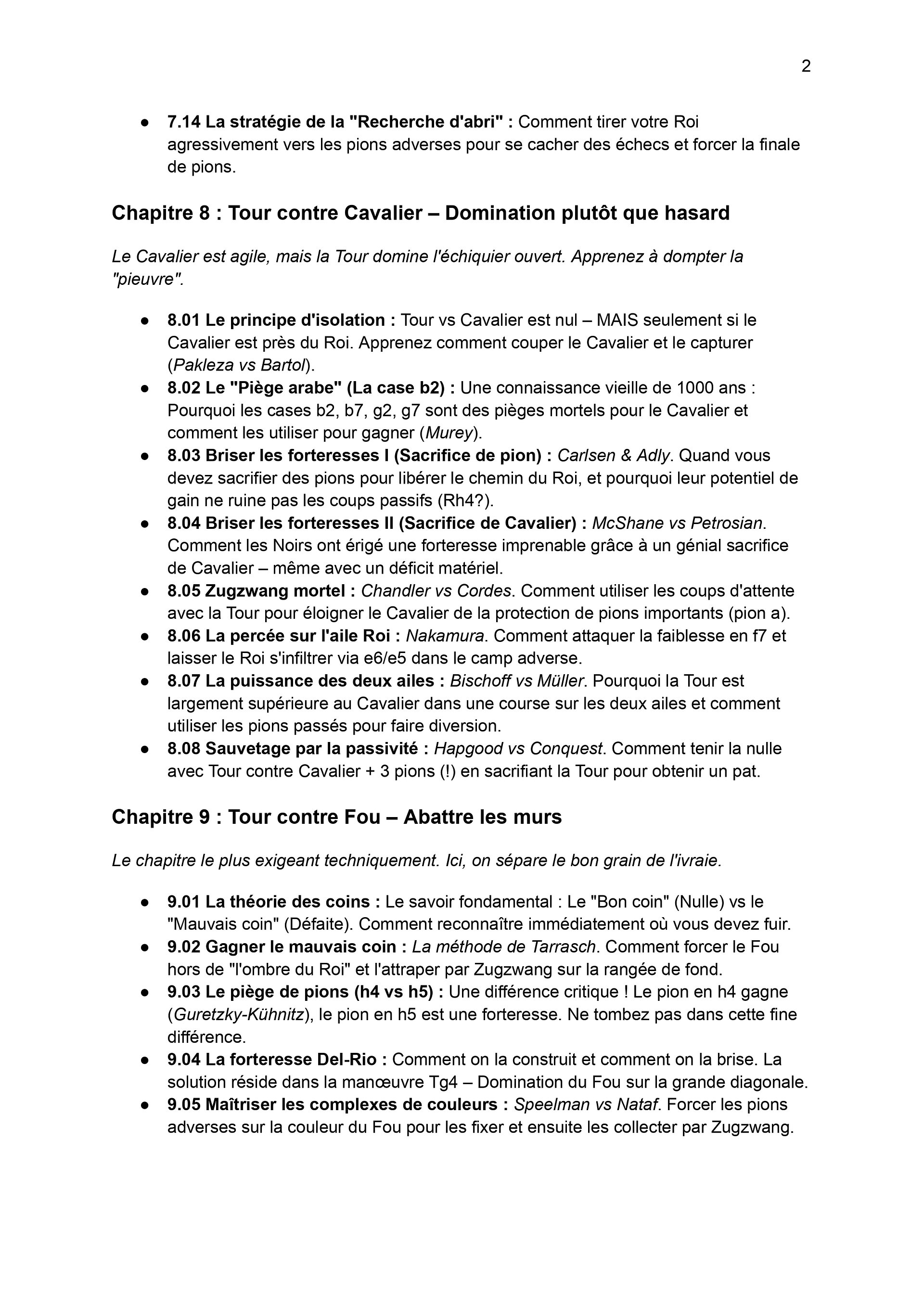 L'Art de la Finale Partie 3: Maîtrisez le combat Dame contre Tour et Pièces Mineures product image (3)